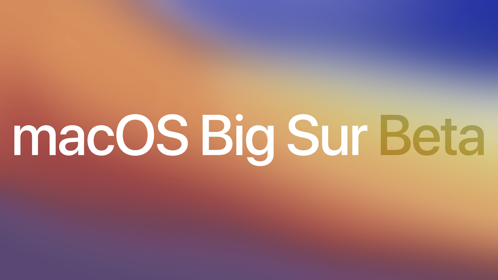 photo of Apple Seeds First Public Beta of macOS Big Sur to Public Beta Testers image