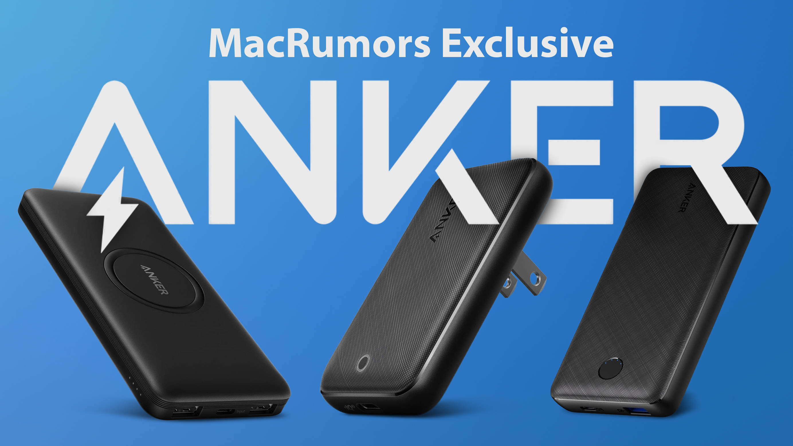 photo of MacRumors Exclusive: Save on Anker's  Portable Batteries, Wireless Chargers, and Wall Chargers This Week Only image