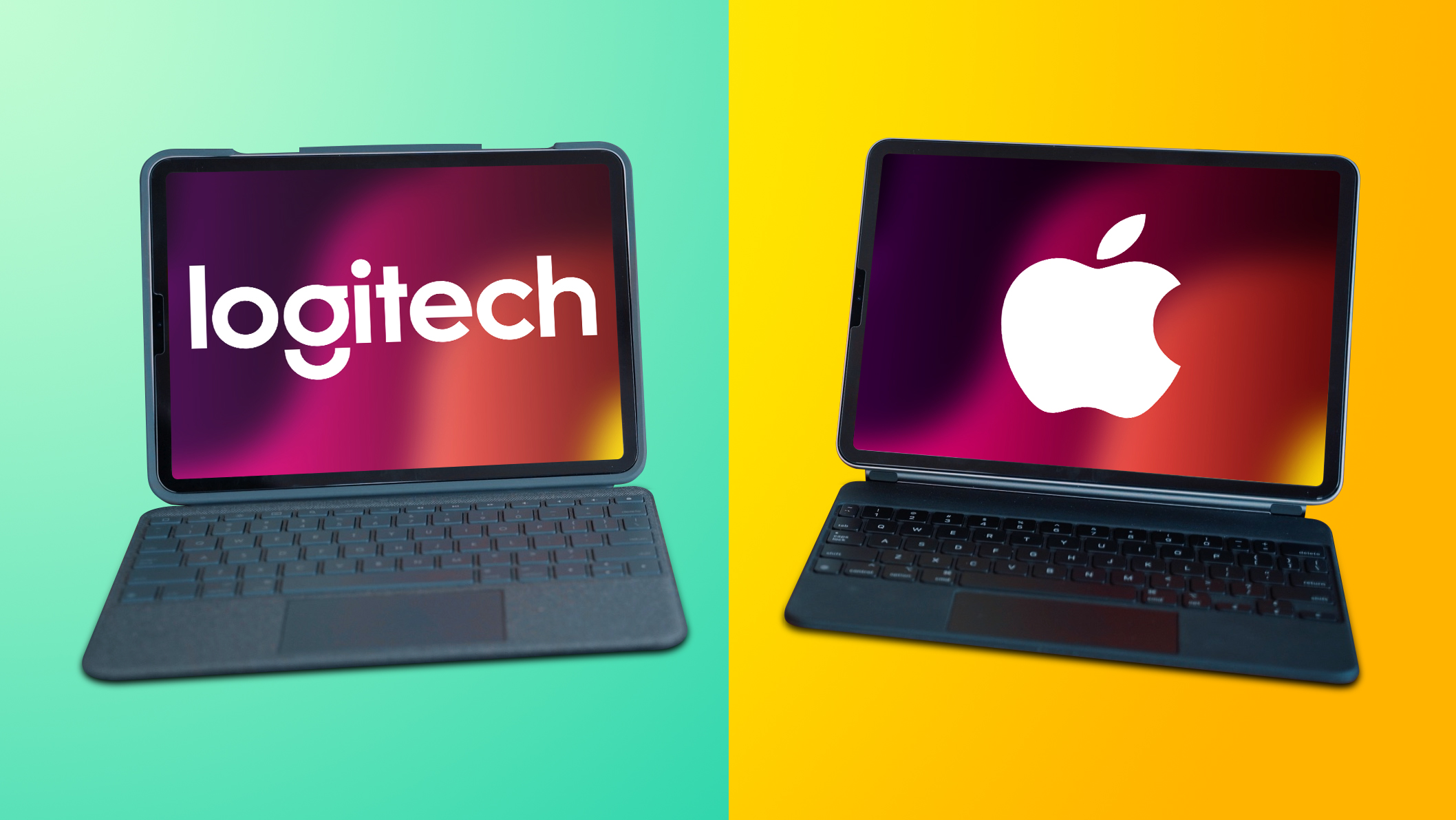iPad Pro Keyboard Comparison: Logitech's $160 Folio Touch vs. Apple's $300 Magic Keyboard - MacRumors