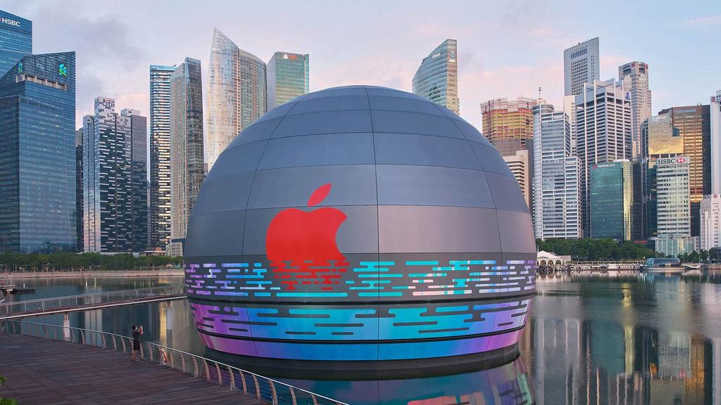 apple marina bay sands singapore