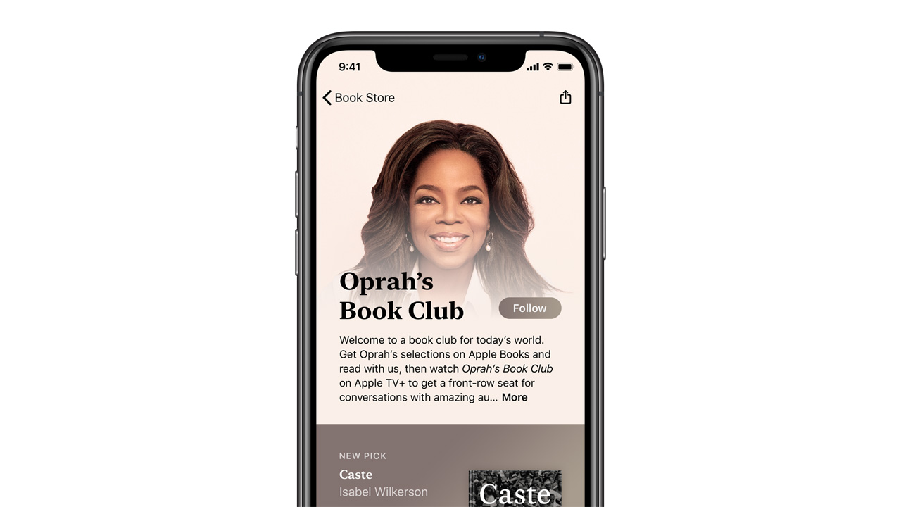 apple oprah caste