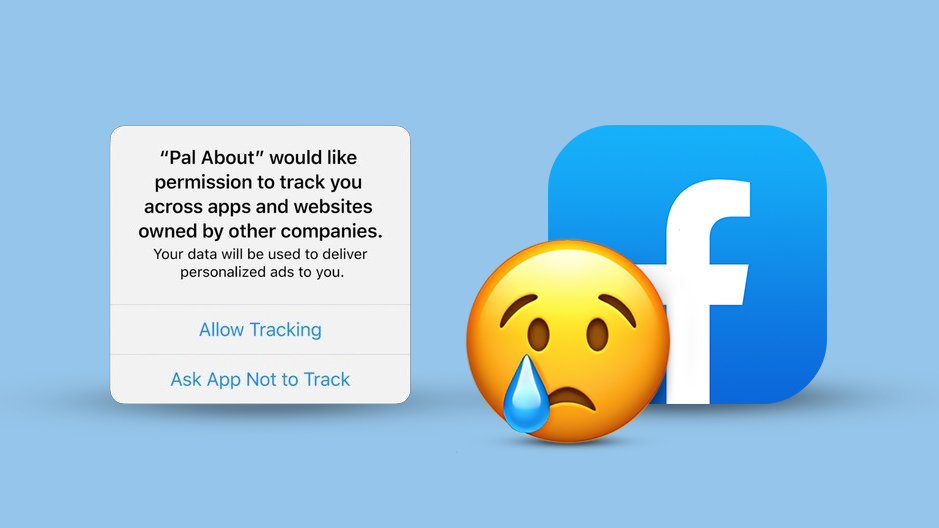 iOS14AntitrackFacebookSad 1