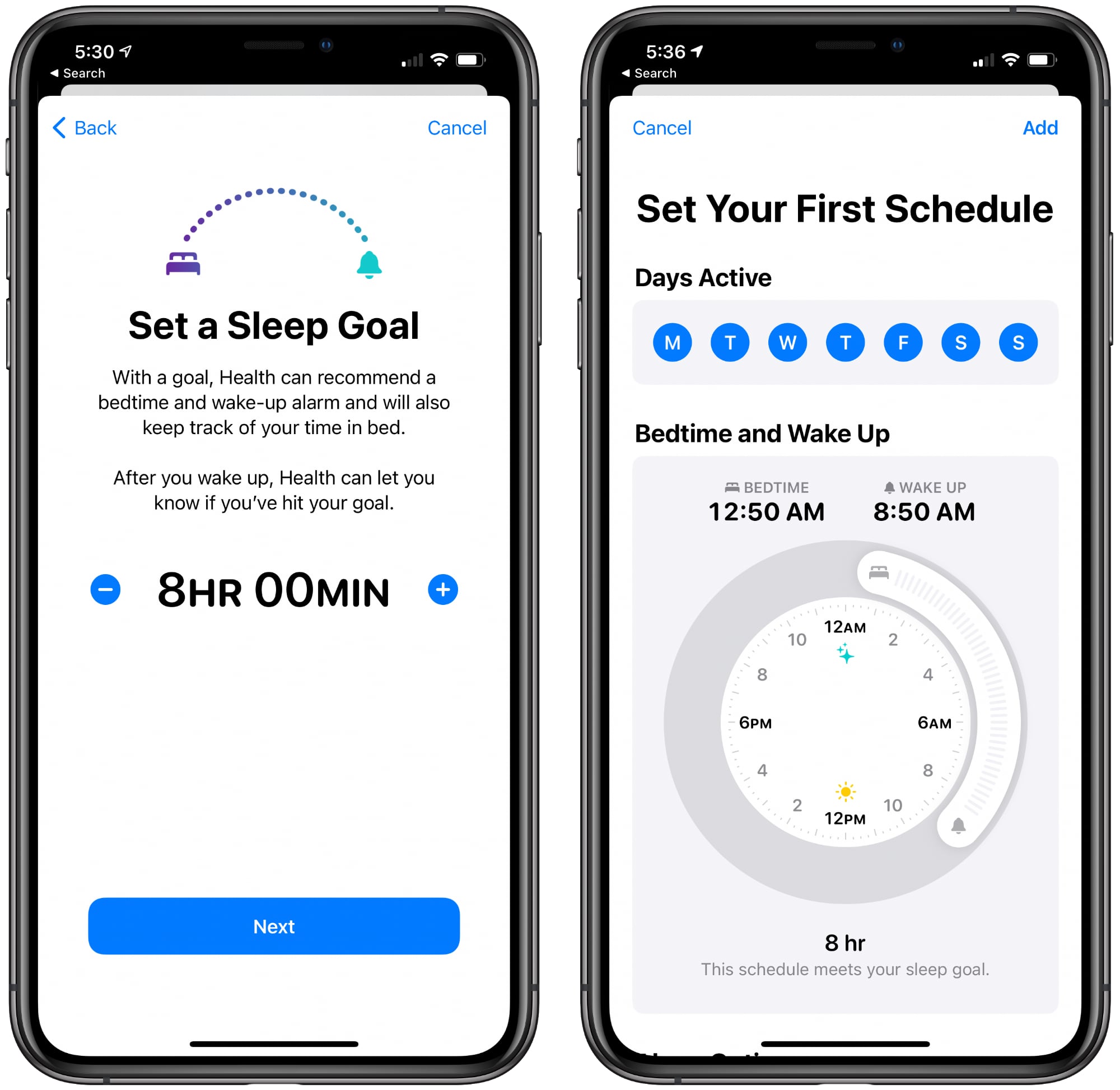 ios14sleepschedulesetup