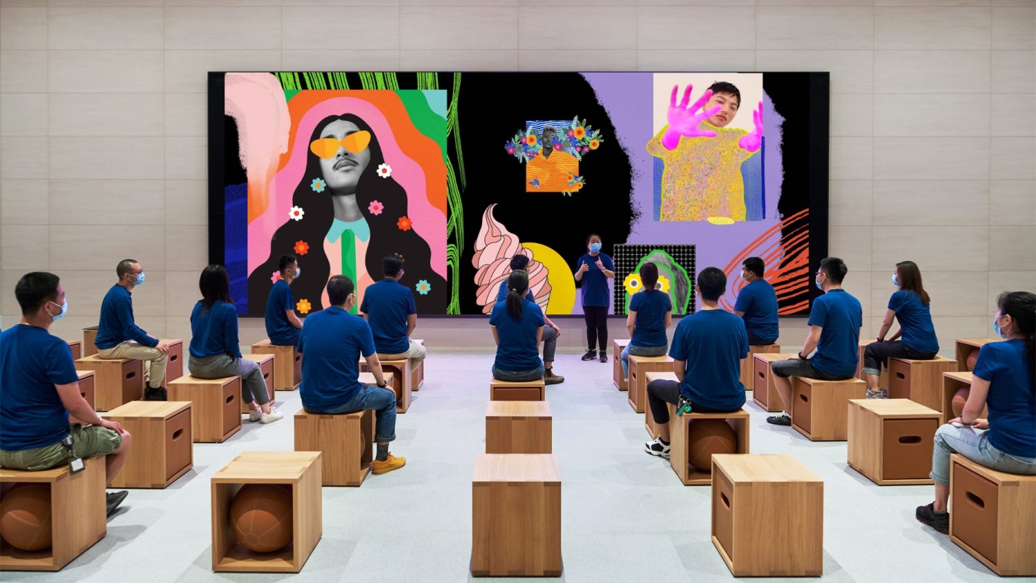 photo of 'Today at Apple' Creative Sessions Return to Apple Stores in China image