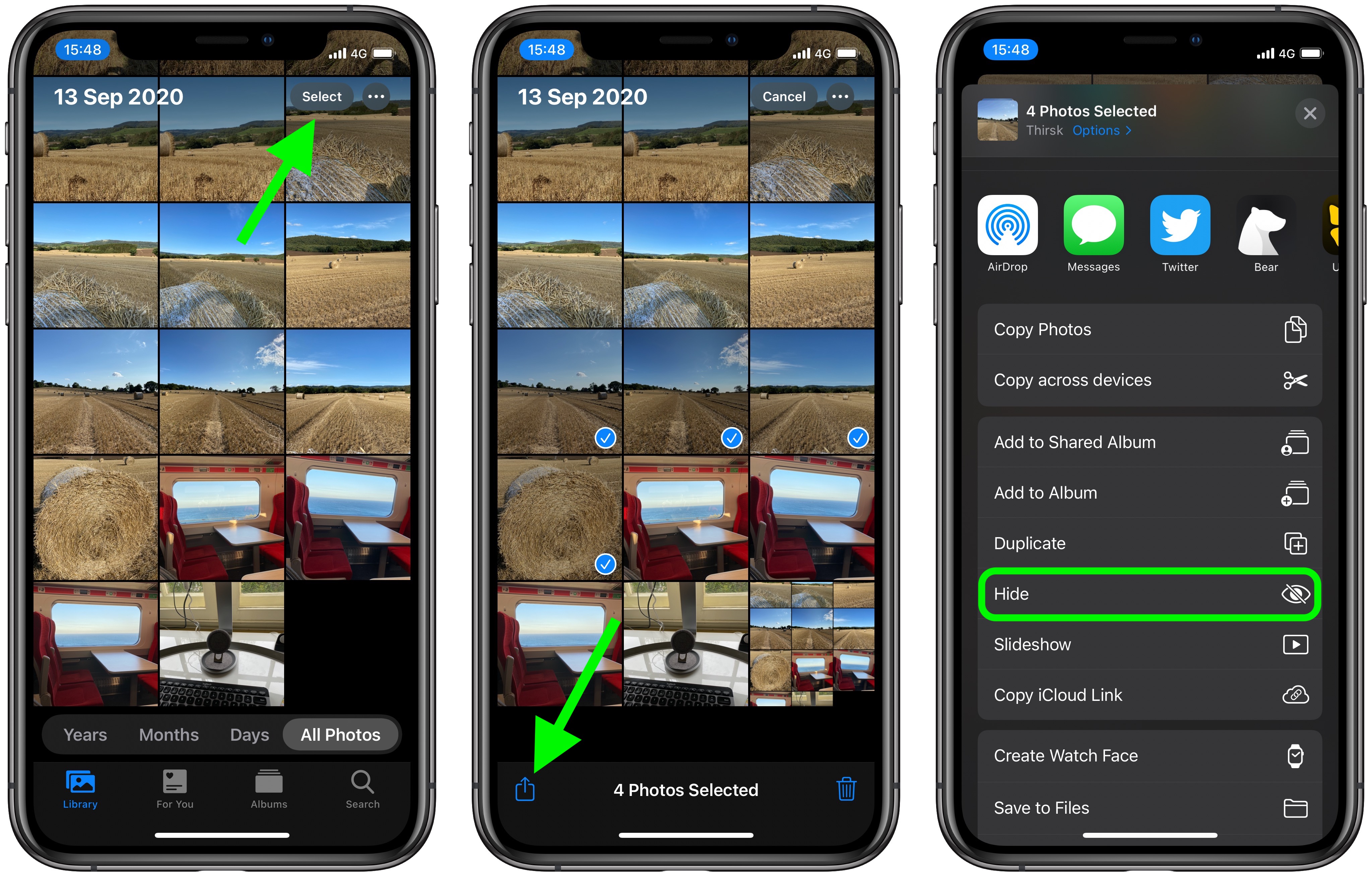 How to hide photos on iPhone, iPad, and Android