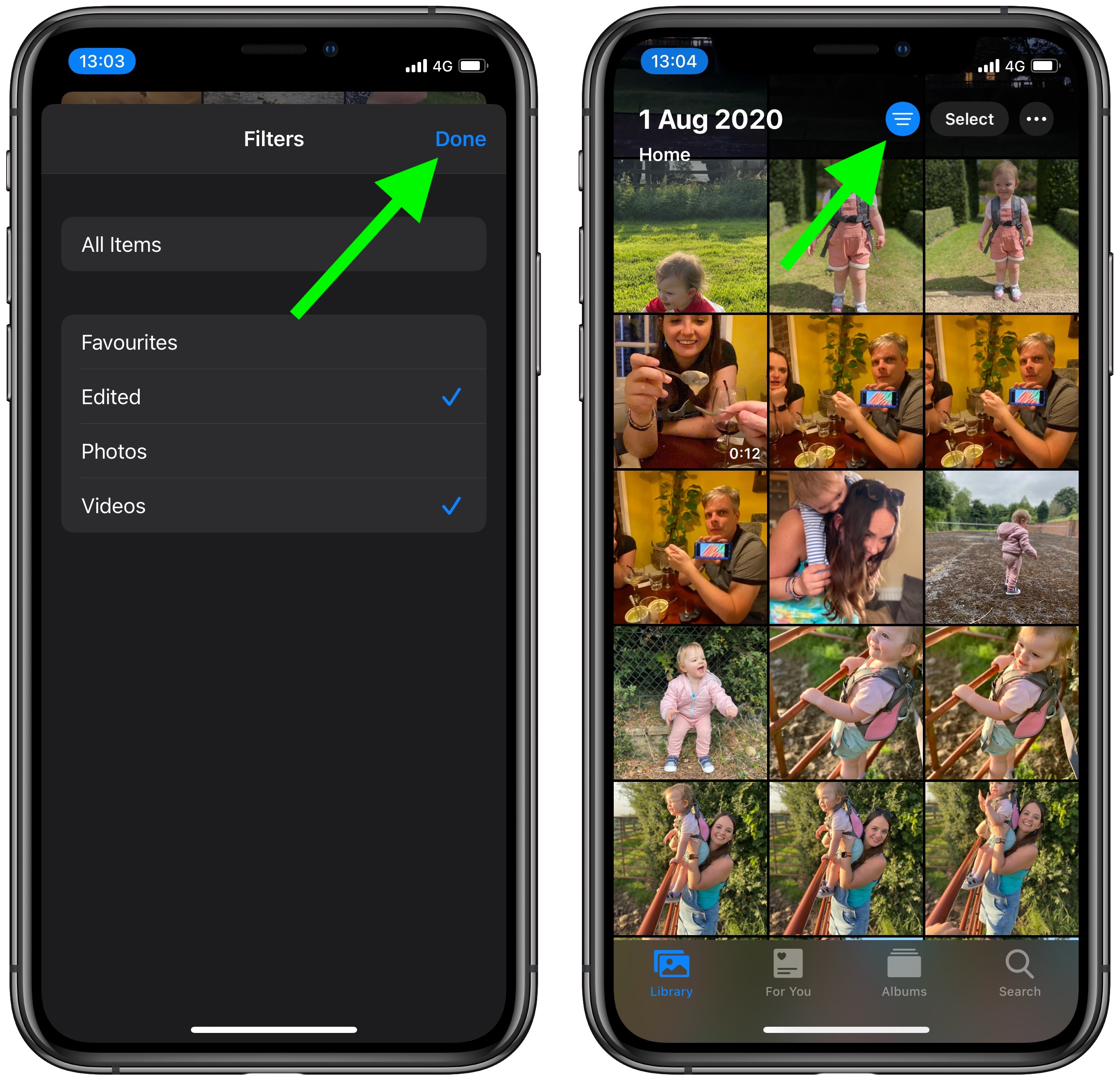 Ios 14 How To Filter Images In Your Photo Library On Iphone And Ipad Macrumors