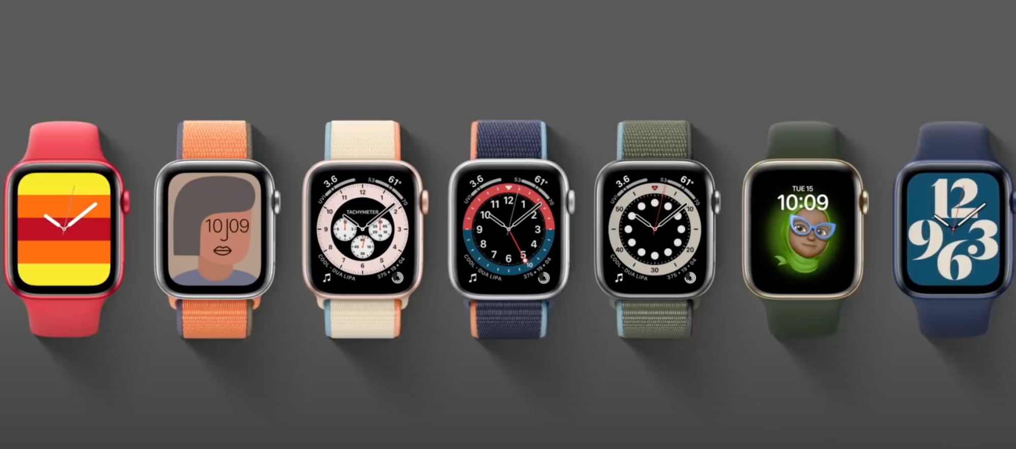 New watchos 7 online faces