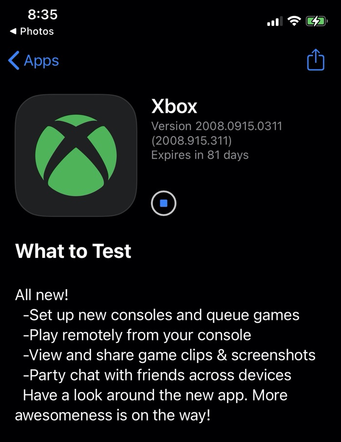 Xbox app to discount chat