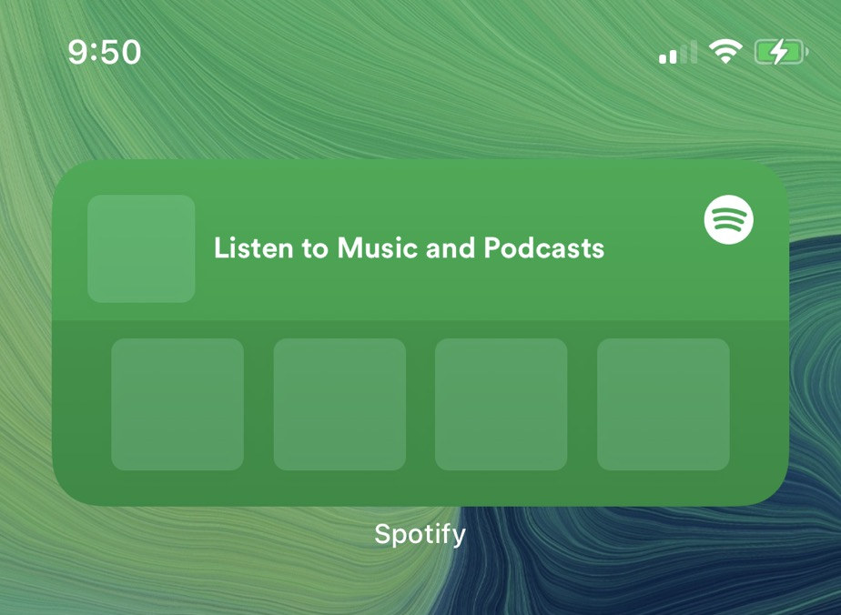 i android eu: Spotify Developing iOS 14 Widgets in Latest Beta