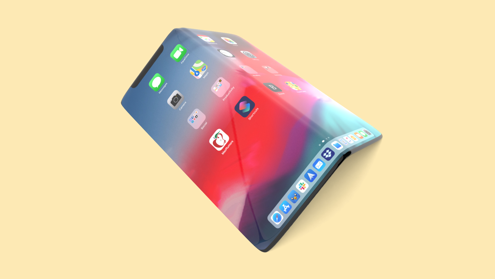 foldable iPhone concept feature