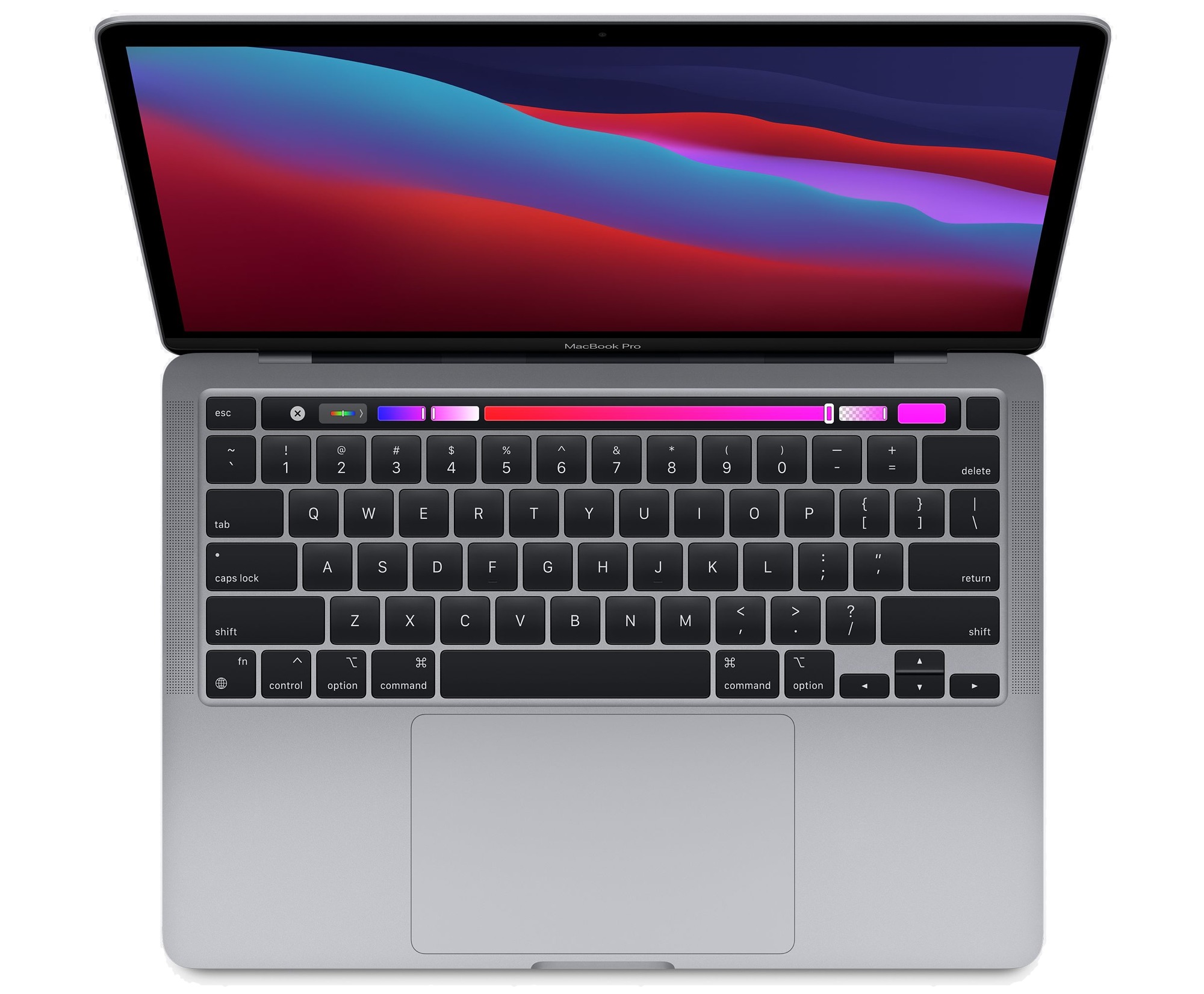 macbook pro touch bar m1