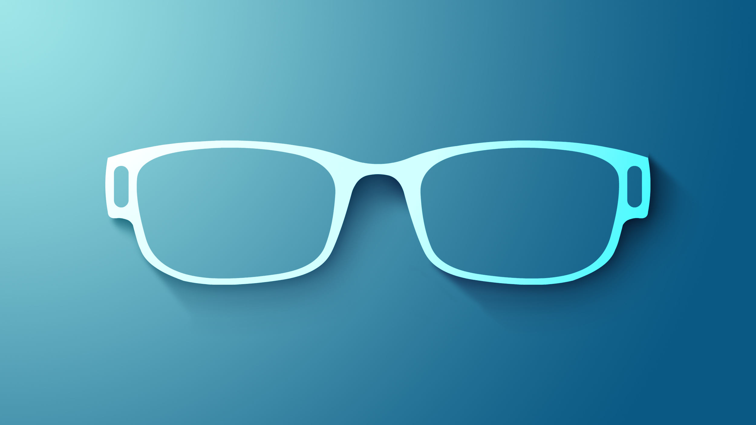 Apple Glasses Blue Feature