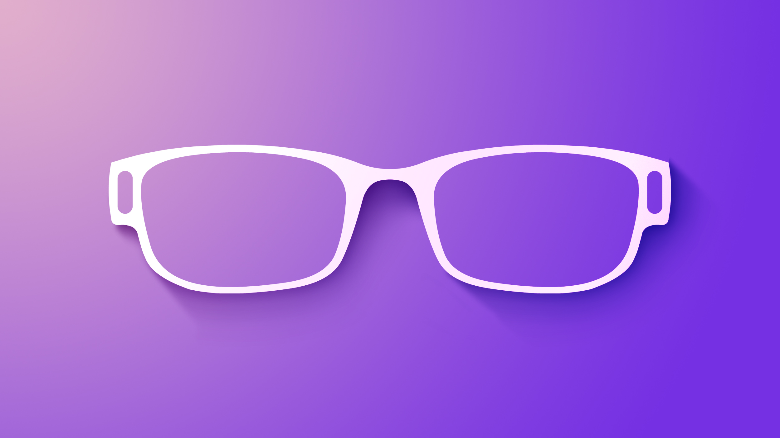 Apple Glasses Purple Feature