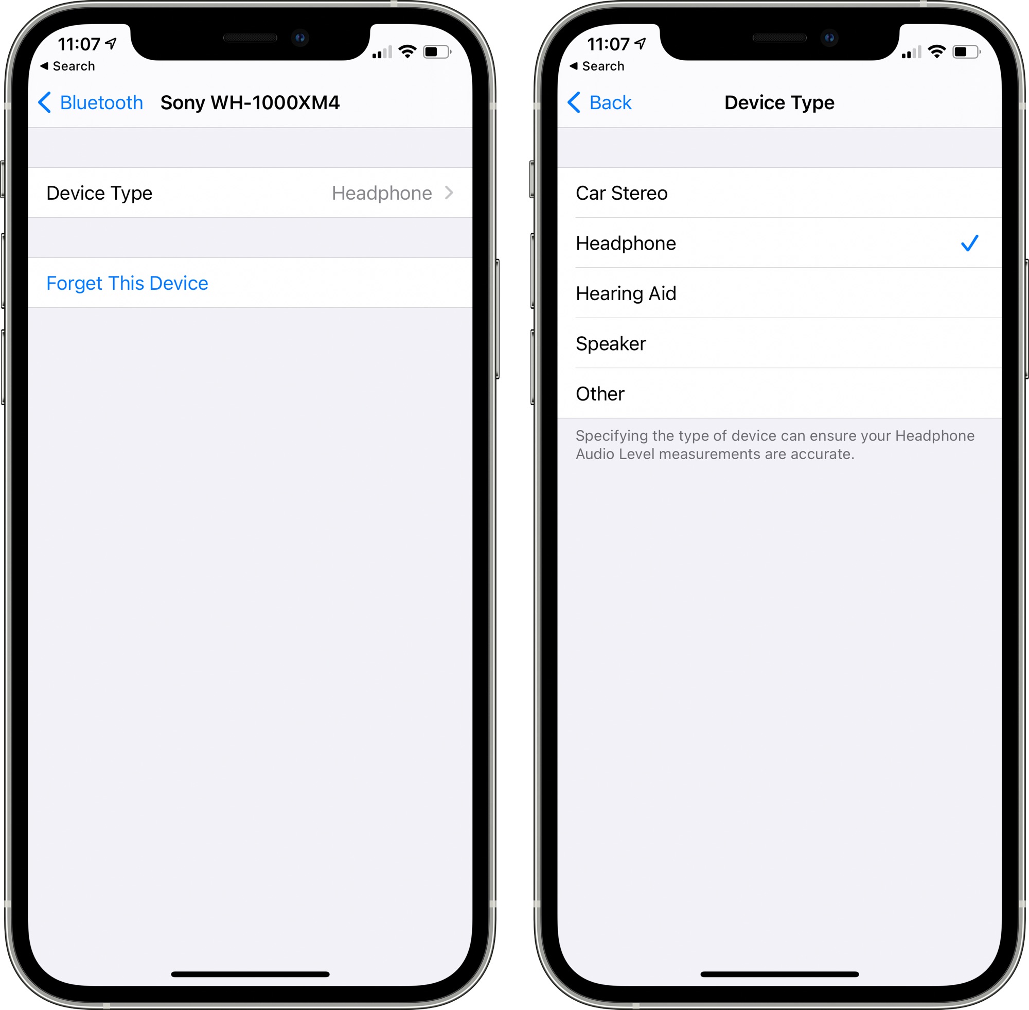 ios 14 4 bluetooth device type