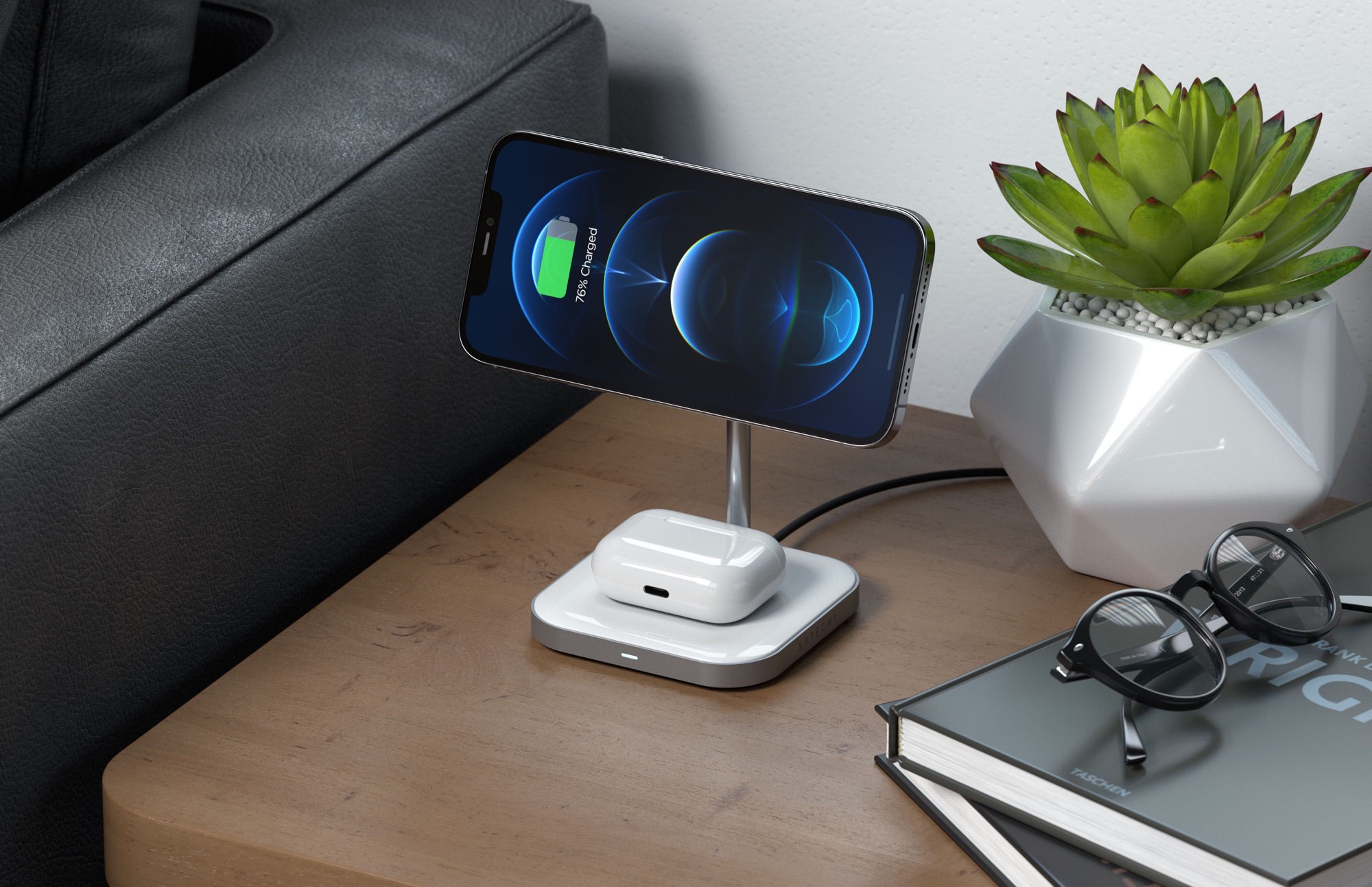 CES 2021: Satechi Launches 2-in-1 Magnetic Wireless Charging Stand ...