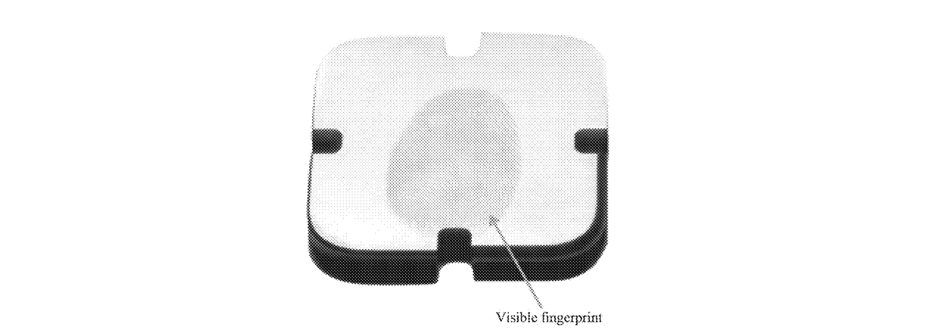 visible fingerprint patent example
