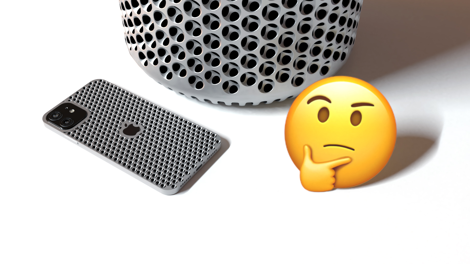 Cheesegrater iPhone and Trashcan Pro 2