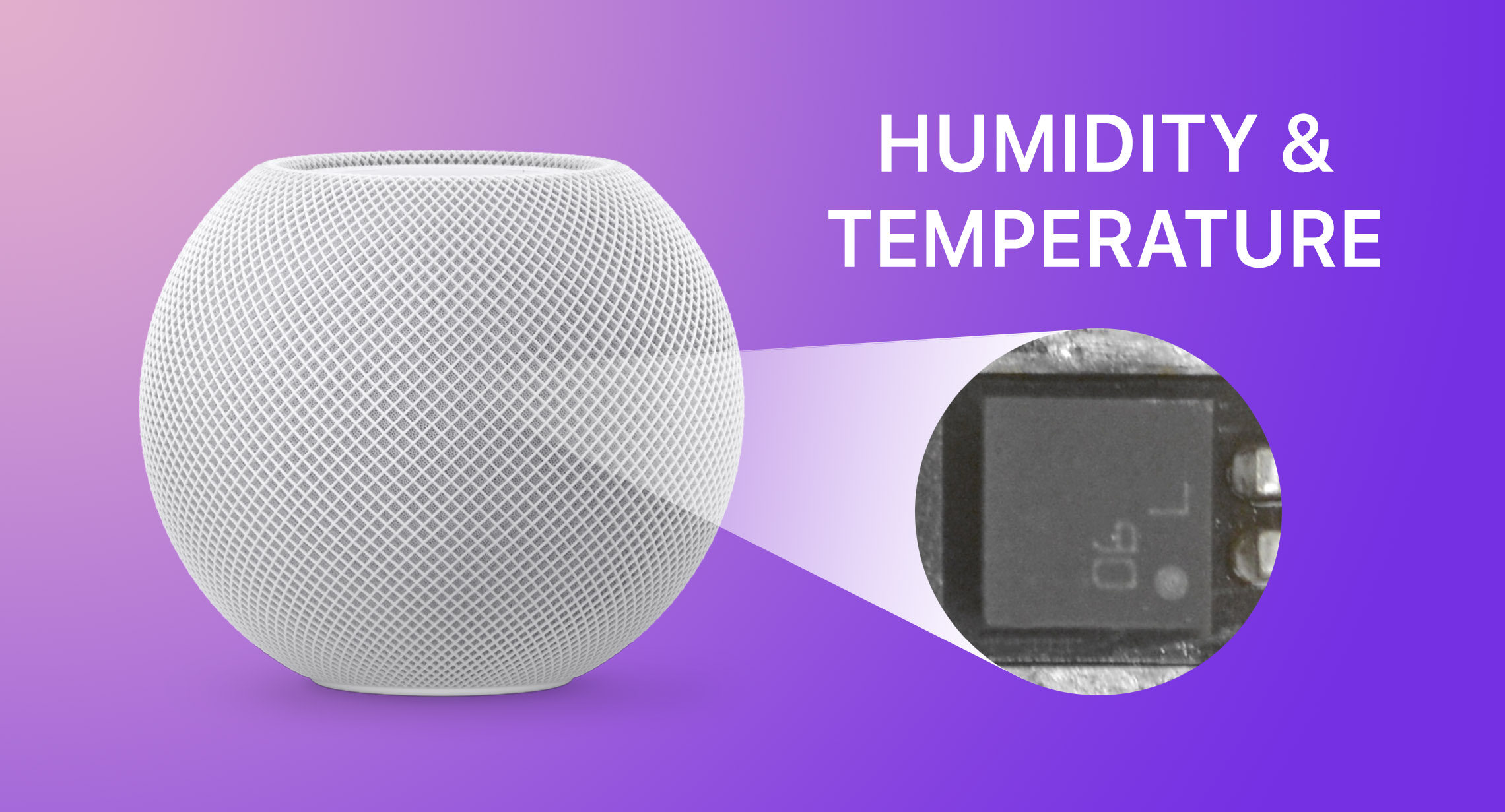 HomePod mini humiditytemperature feature - نحوه استفاده از سنسورهای دما و رطوبت در HomePod و HomePod Mini