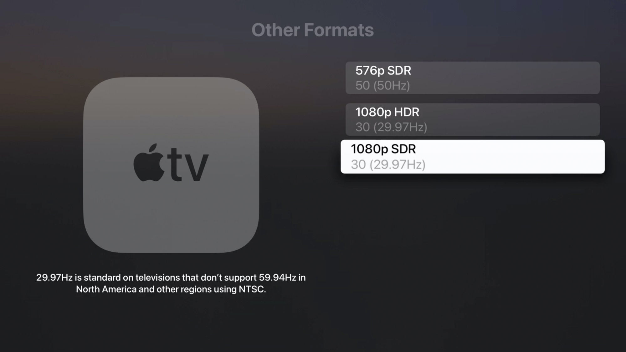 frame rates tvos 14 5 tweaked