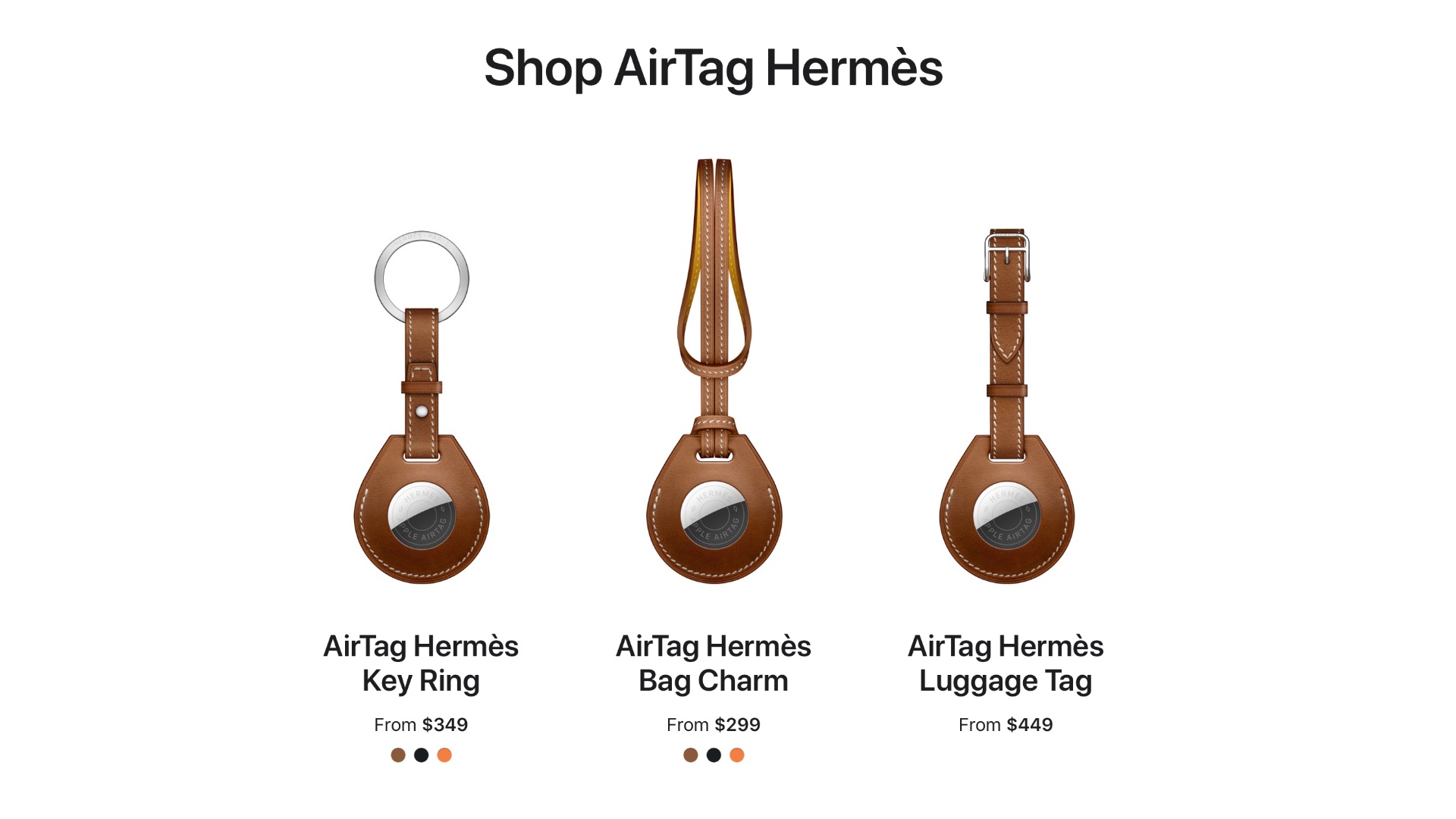 Hermès AirTag-Hüllen derzeit nicht erhältlich – was steckt dahinter? ›  Macerkopf