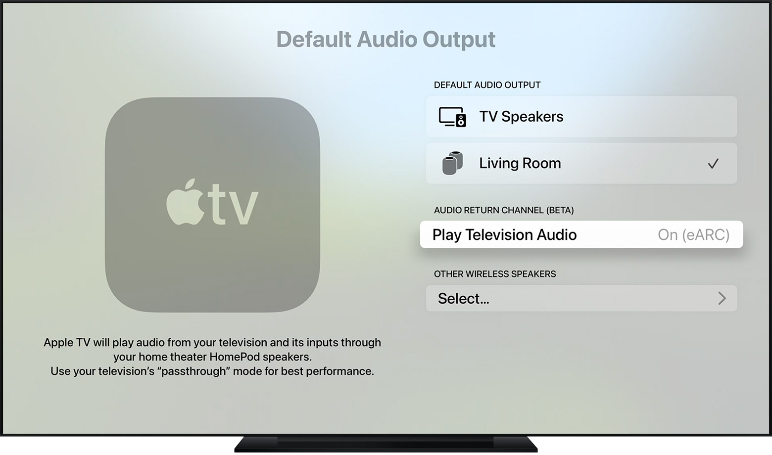 præsentation atlet Overholdelse af Apple TV 4K: How to Stream Audio From Your TV's Inputs to HomePod (eARC) |  MacRumors Forums