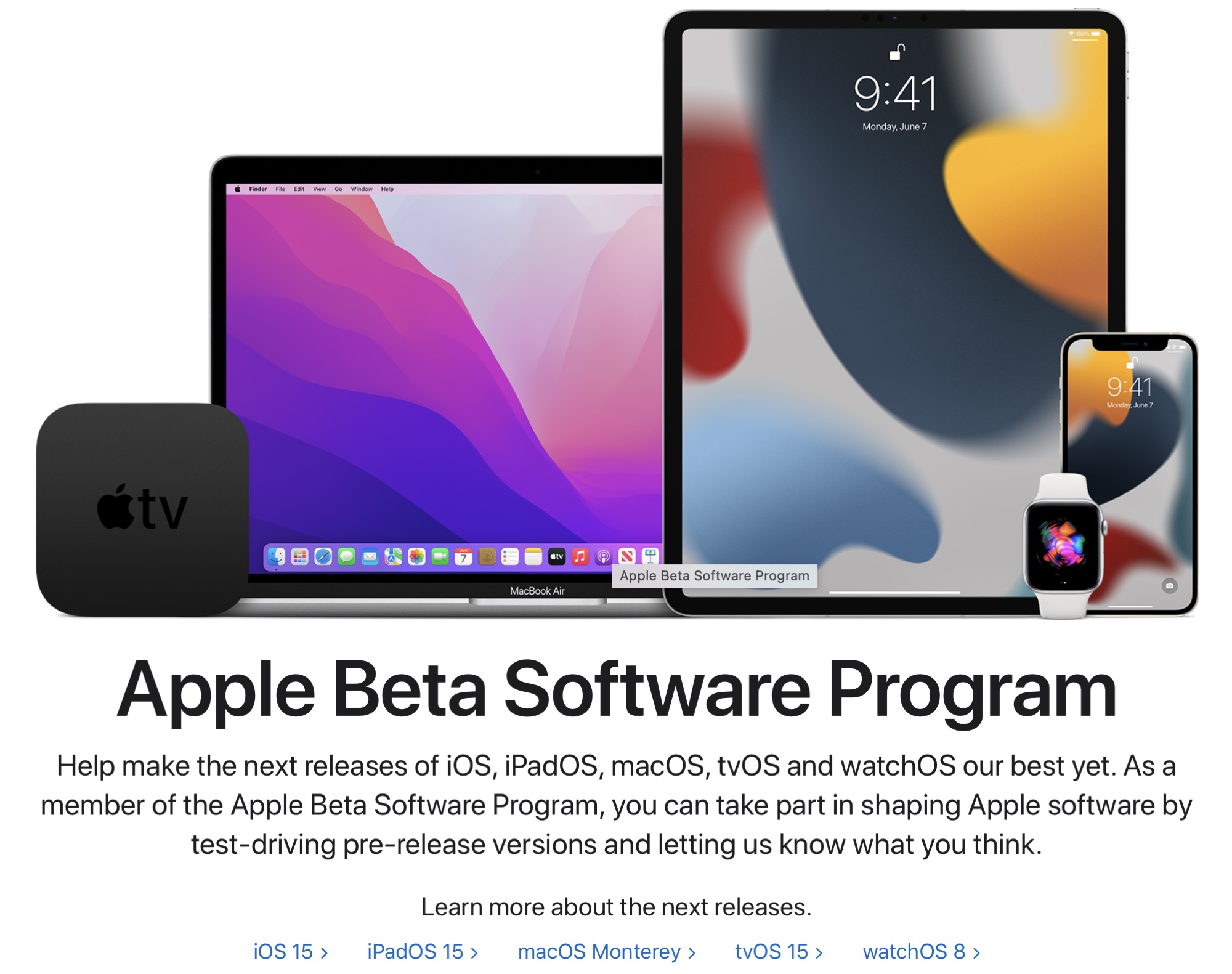 betaprofile apple