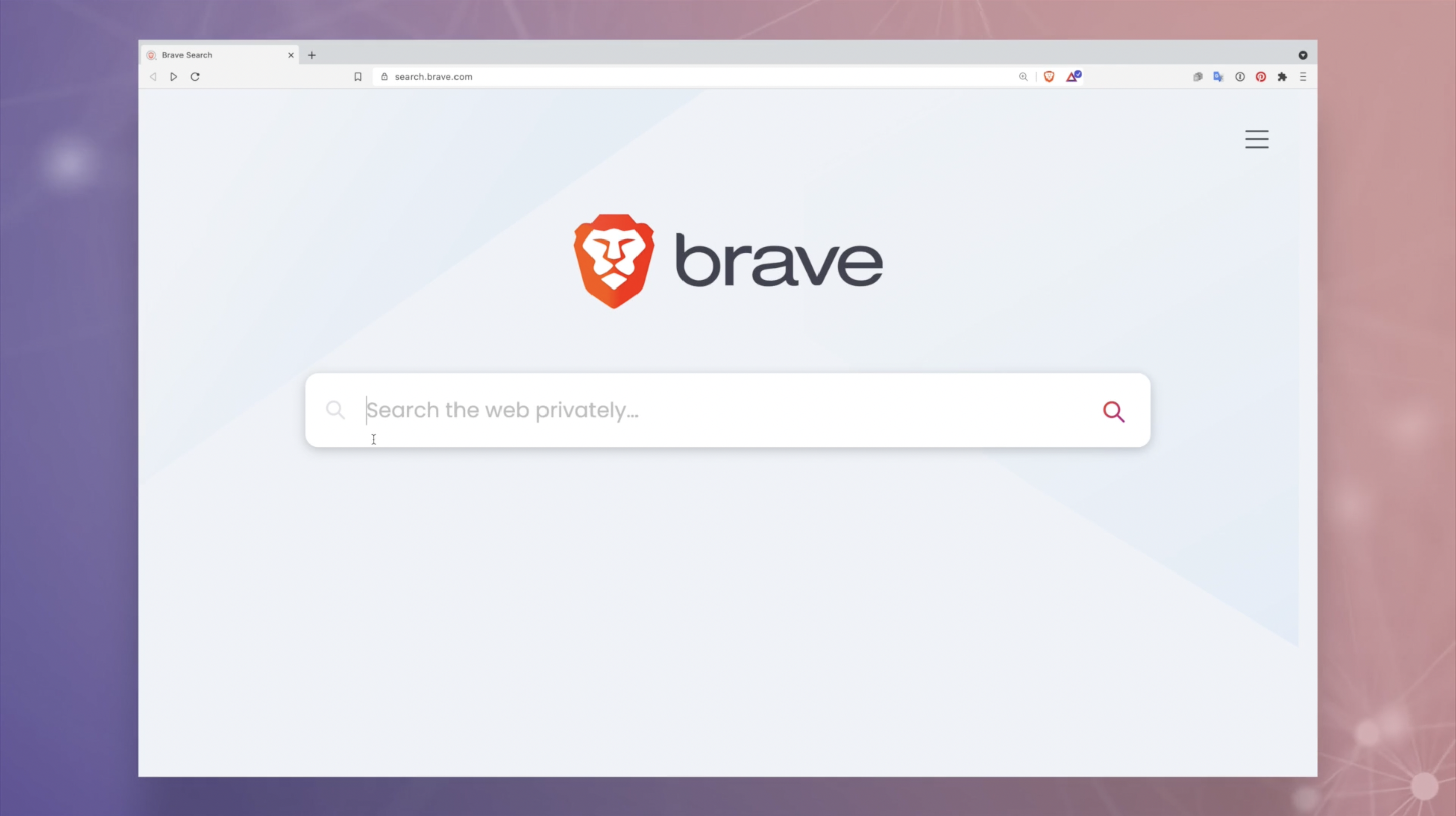 Brave search