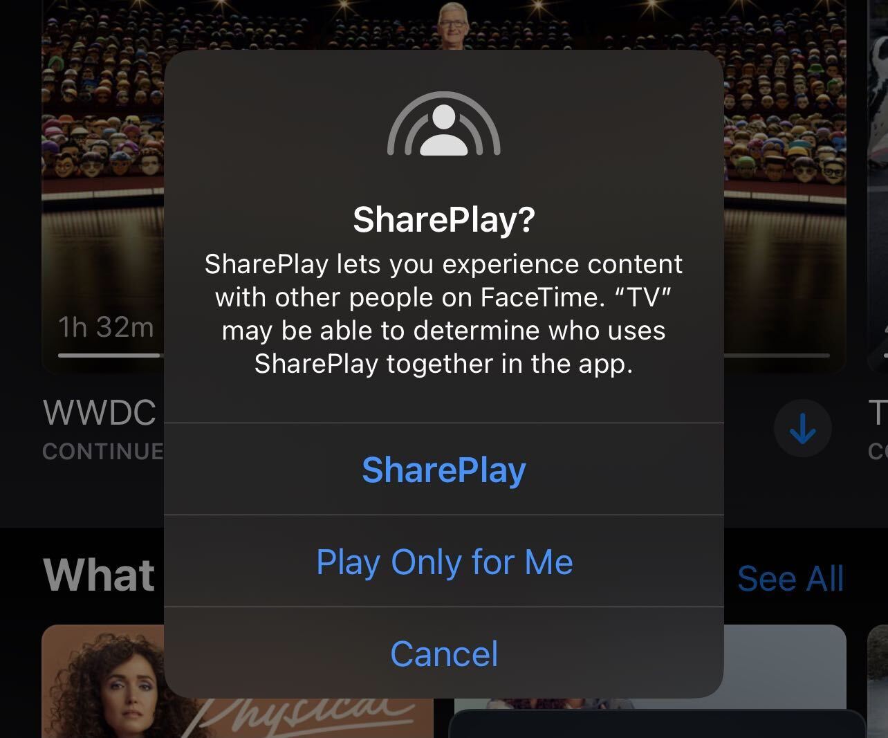 shareplay not working ios