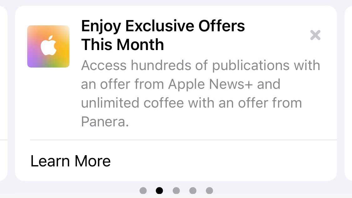 photo of Apple Promoting Exclusive Deals for Apple Card Users in the Wallet App image