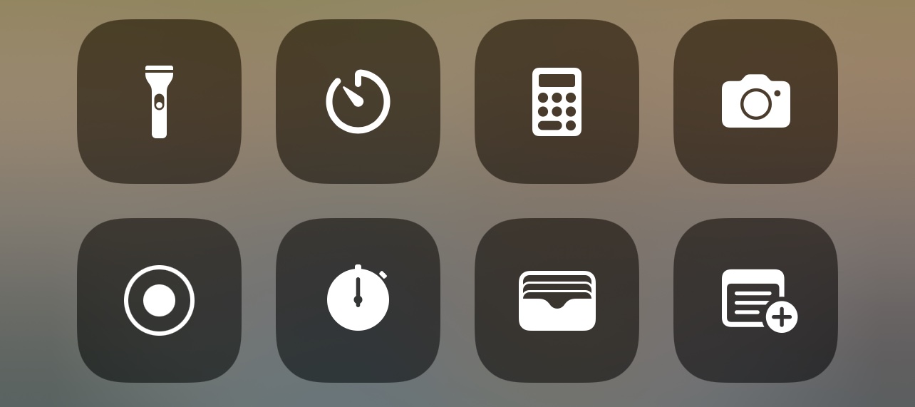 control center camera icon ios 15