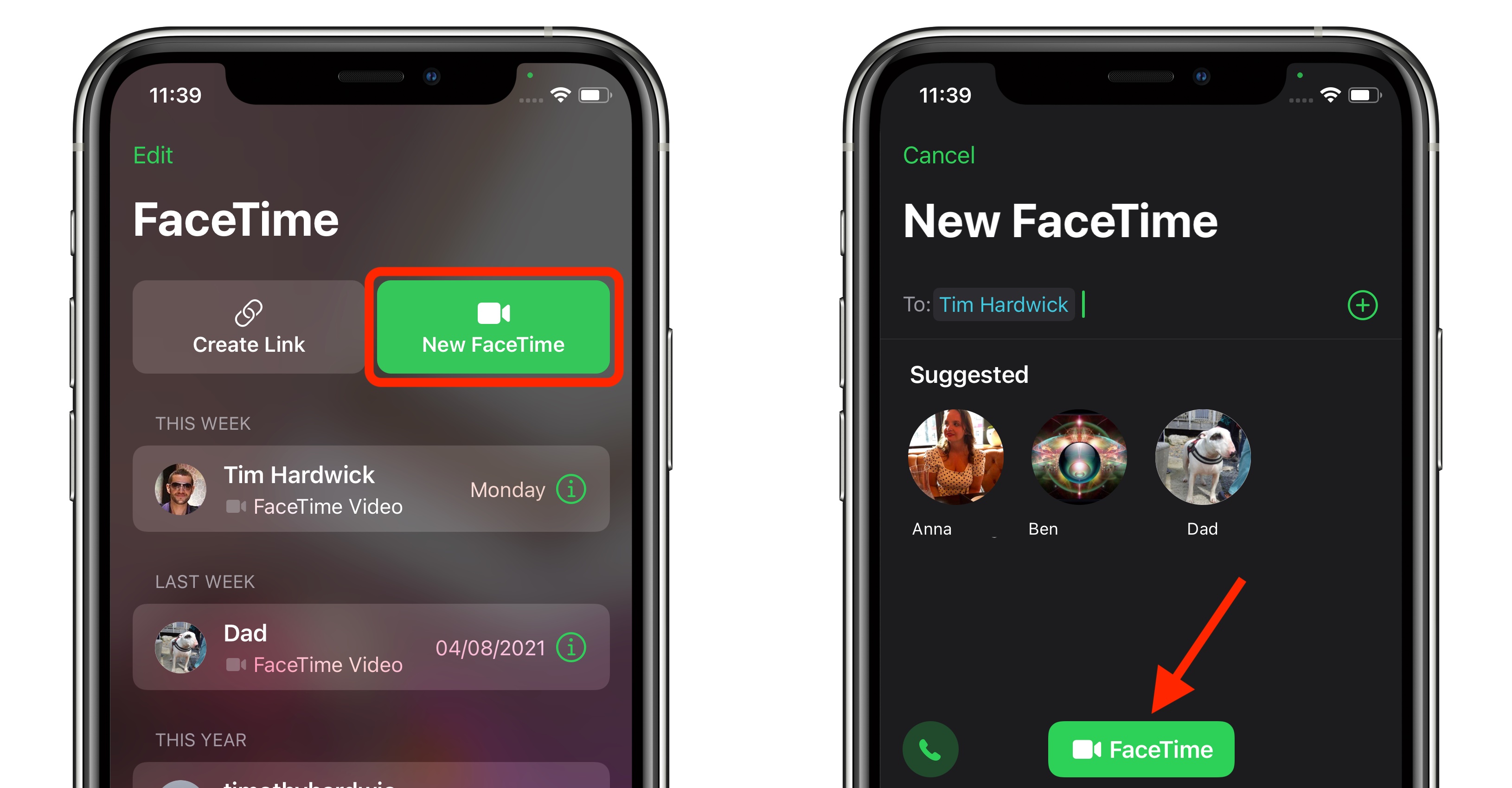 share screen facetime iphone x