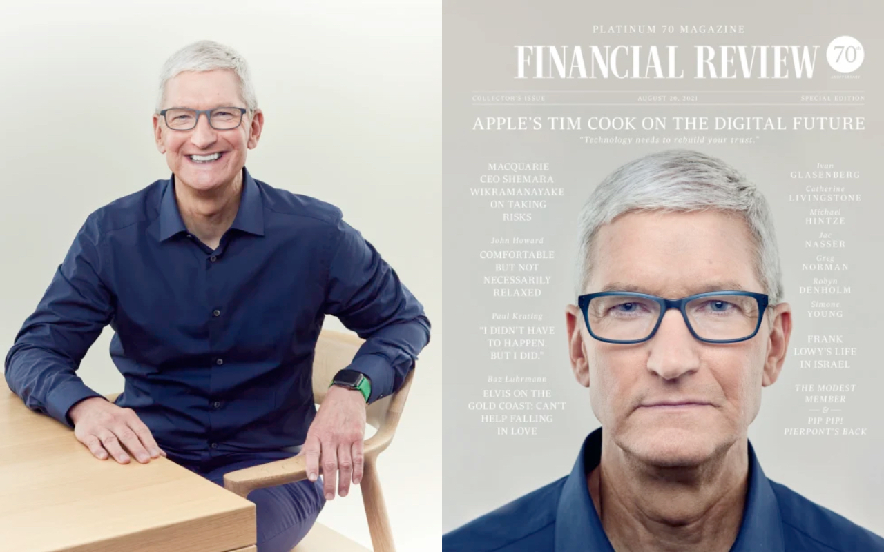 Tim Cook Talks Privacy, User Trust, Morning Routine, and More in