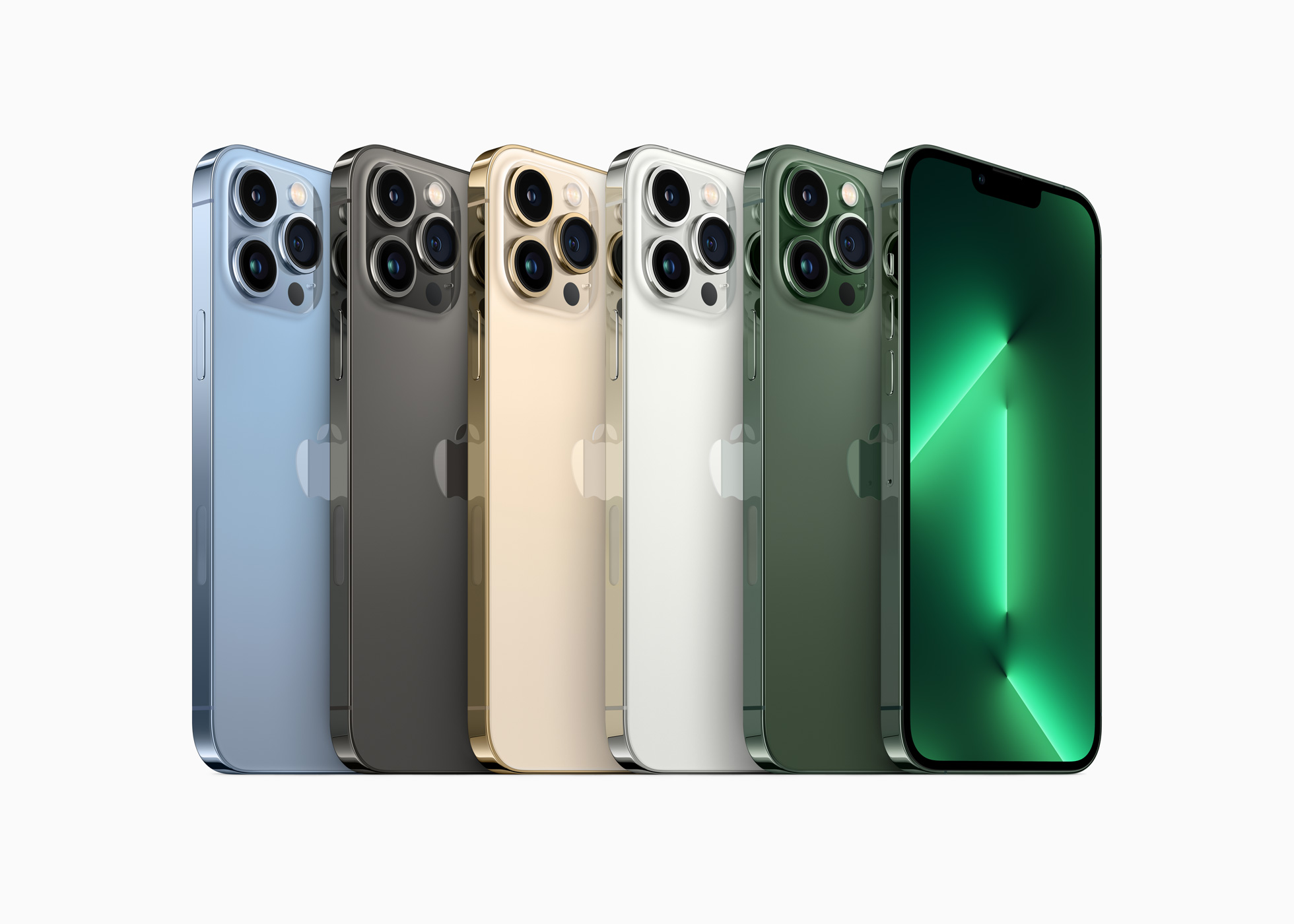 Apple iPhone 13 Pro color lineup 2022