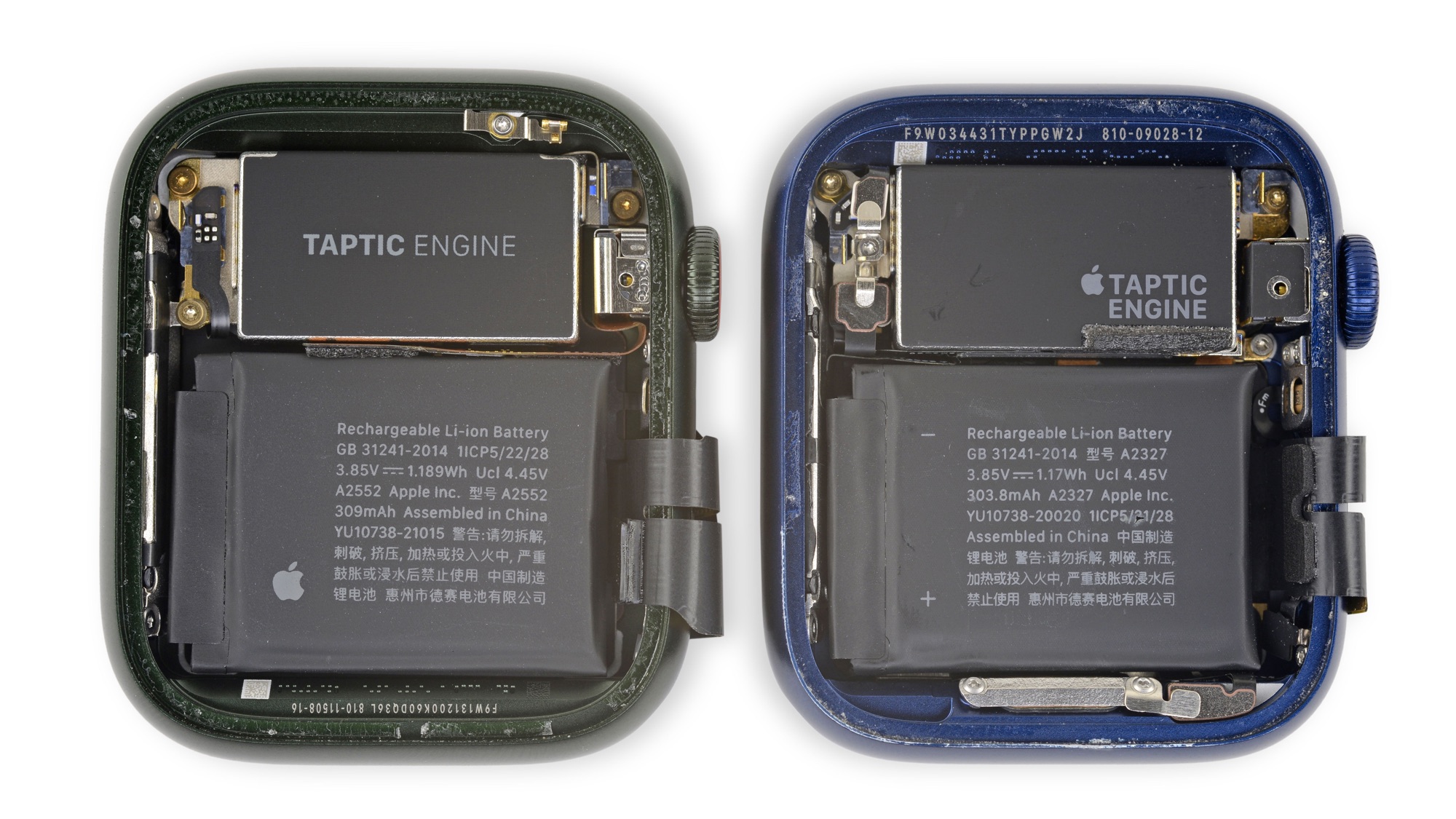 photo of Apple Watch Series 7 Teardown Reveals Battery Capacity, Display Updates and More image