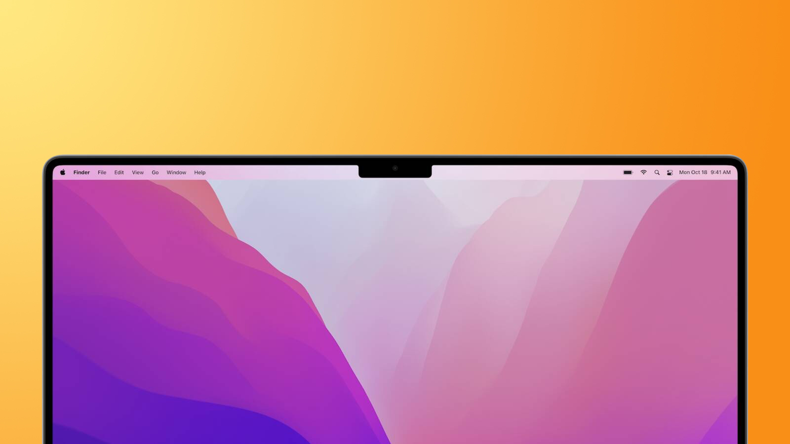 macbook pro 2021 notch feature