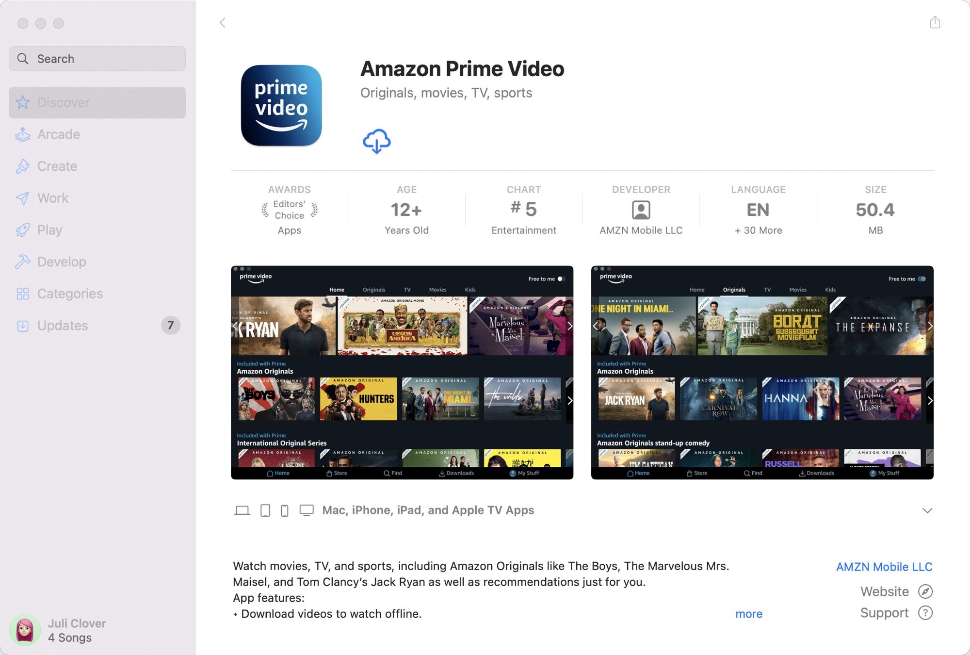 Amazon Launches Prime Video App For Mac Devsday Ru