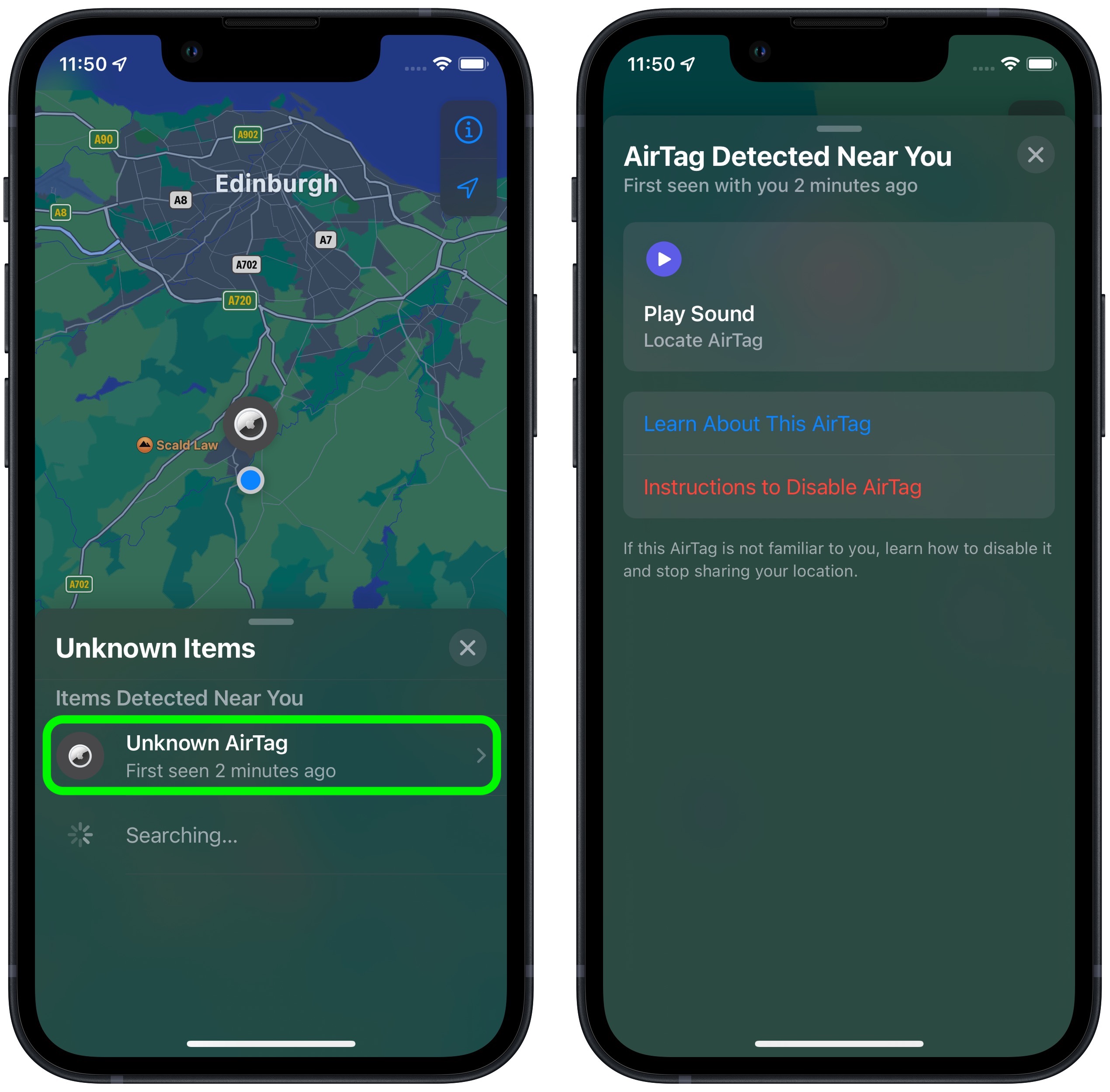 What S Nearby My Location Ios 15.2 Beta: How To Use Find My To Locate Items That Can Track You -  Macrumors