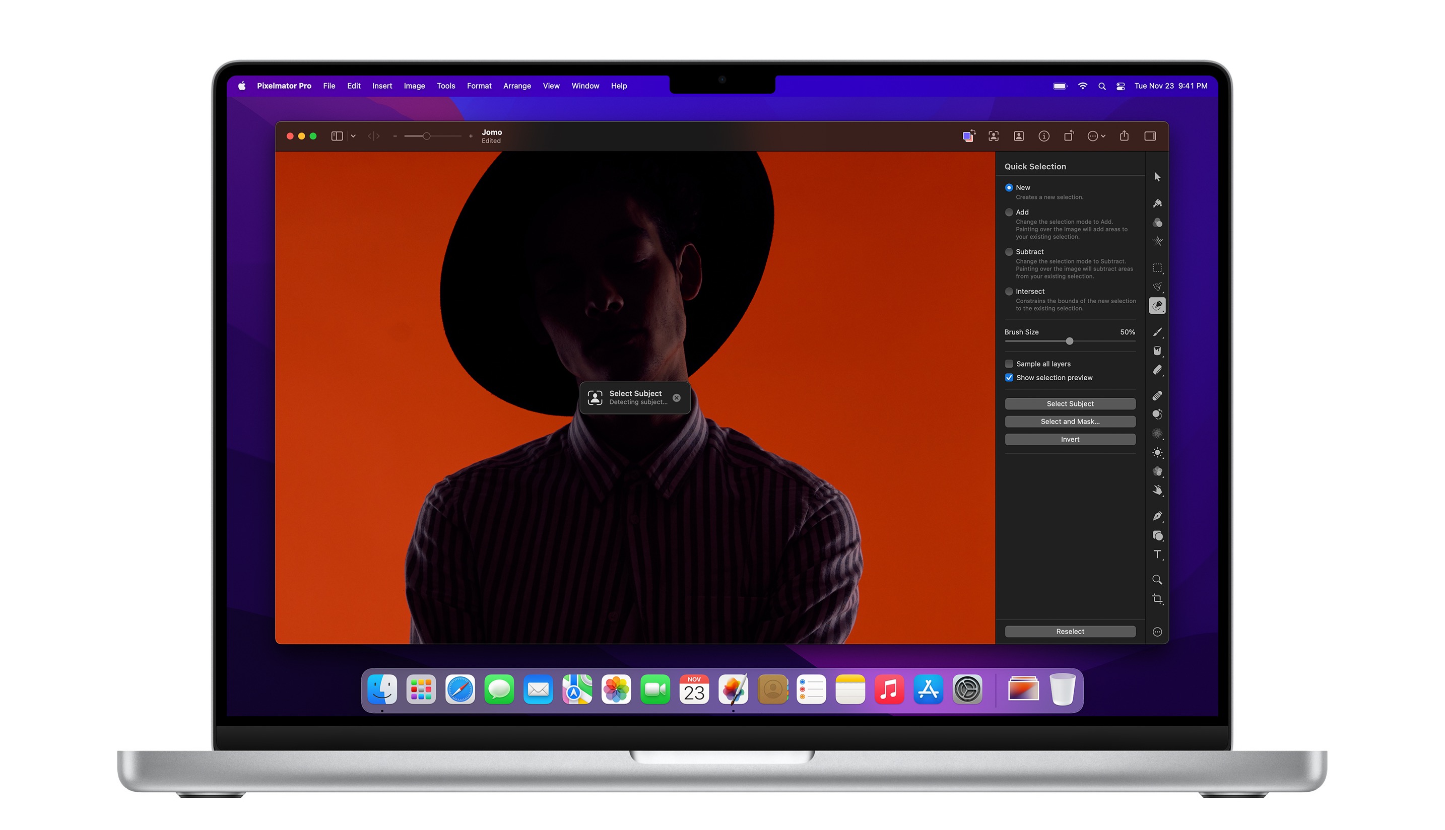 Pixelmator Pro 2.3 Adds Smart Subject Selection and Background