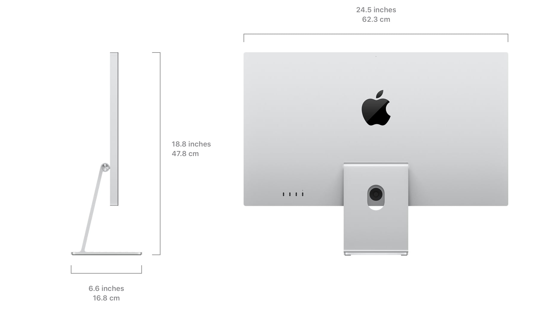 Apple Computer Monitor Sizes