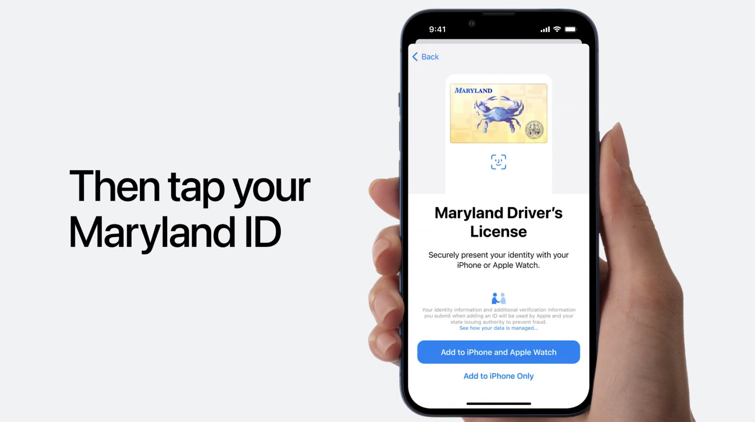iPhone Driver’s License Feature in Wallet App Now Available in Maryland