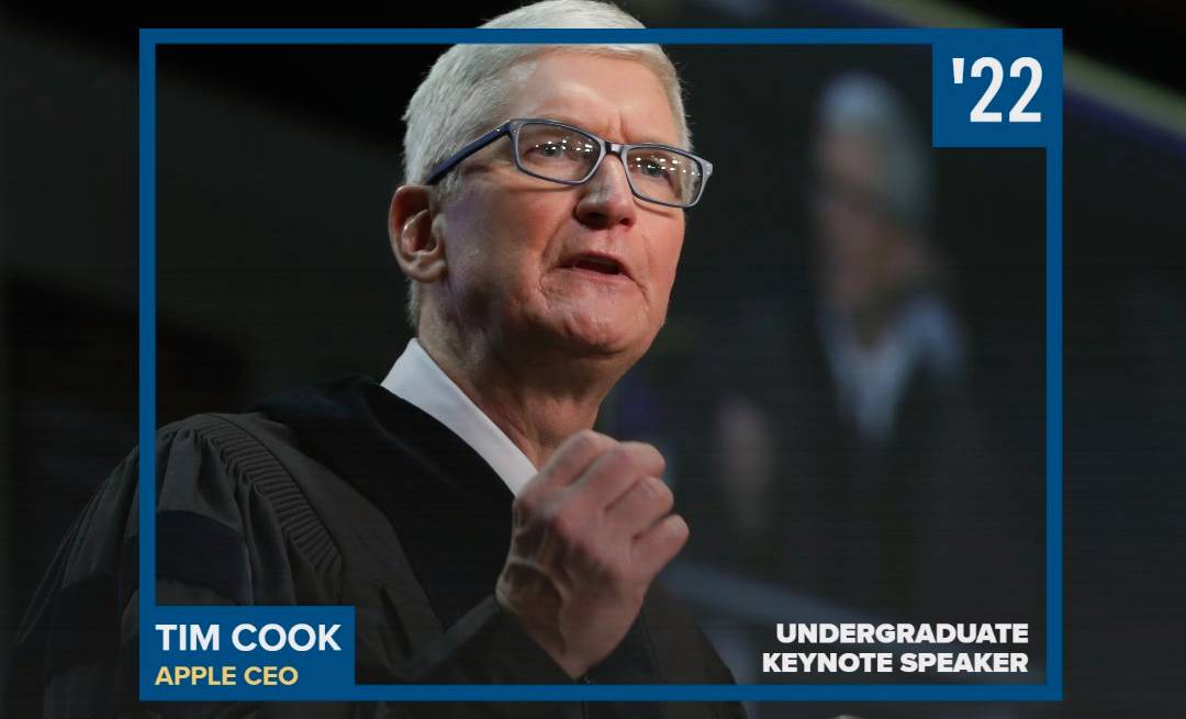 Apple CEO Tim Cook Delivers Commencement Address at Gallaudet University