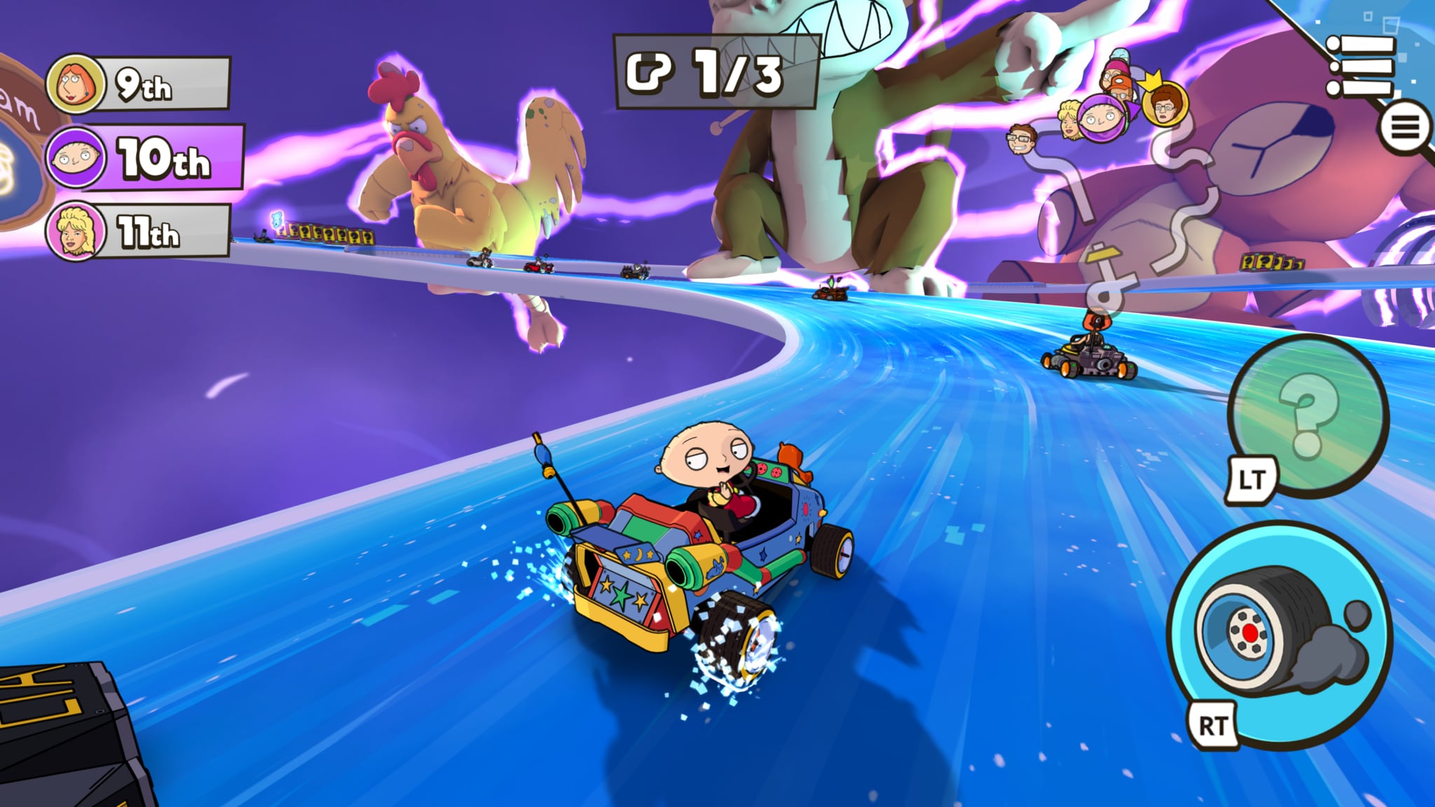 Apple Arcade Gains New Warped Kart Racers Game Featuring Characters From ‘Family Guy’ and ‘King of the Hill’