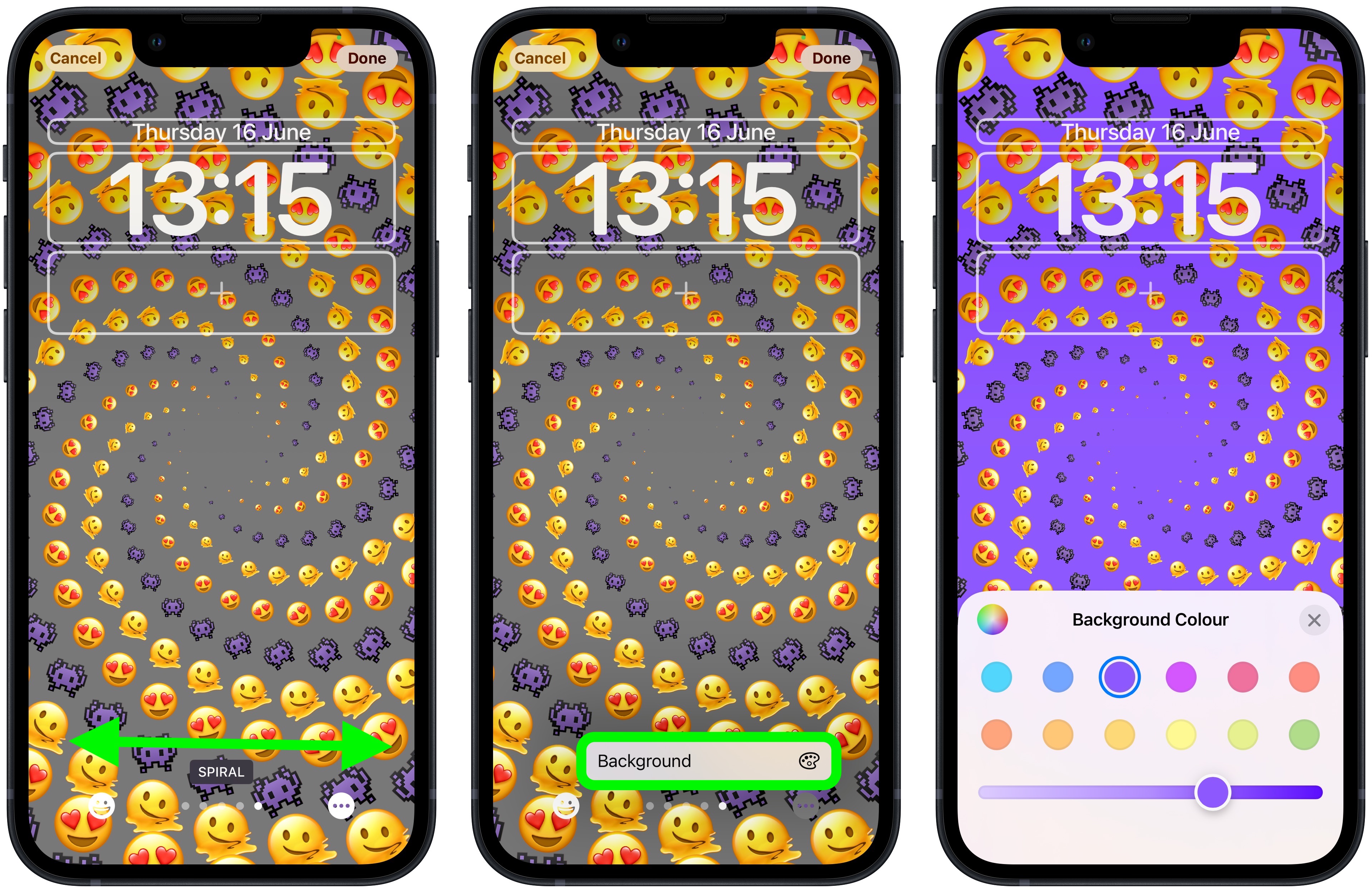 Hãy khám phá các biểu tượng cảm xúc mới nhất trên màn hình khóa iOS 16 Emoji Lock Screen để tạo cảm giác vui vẻ, thú vị và đầy tính năng.