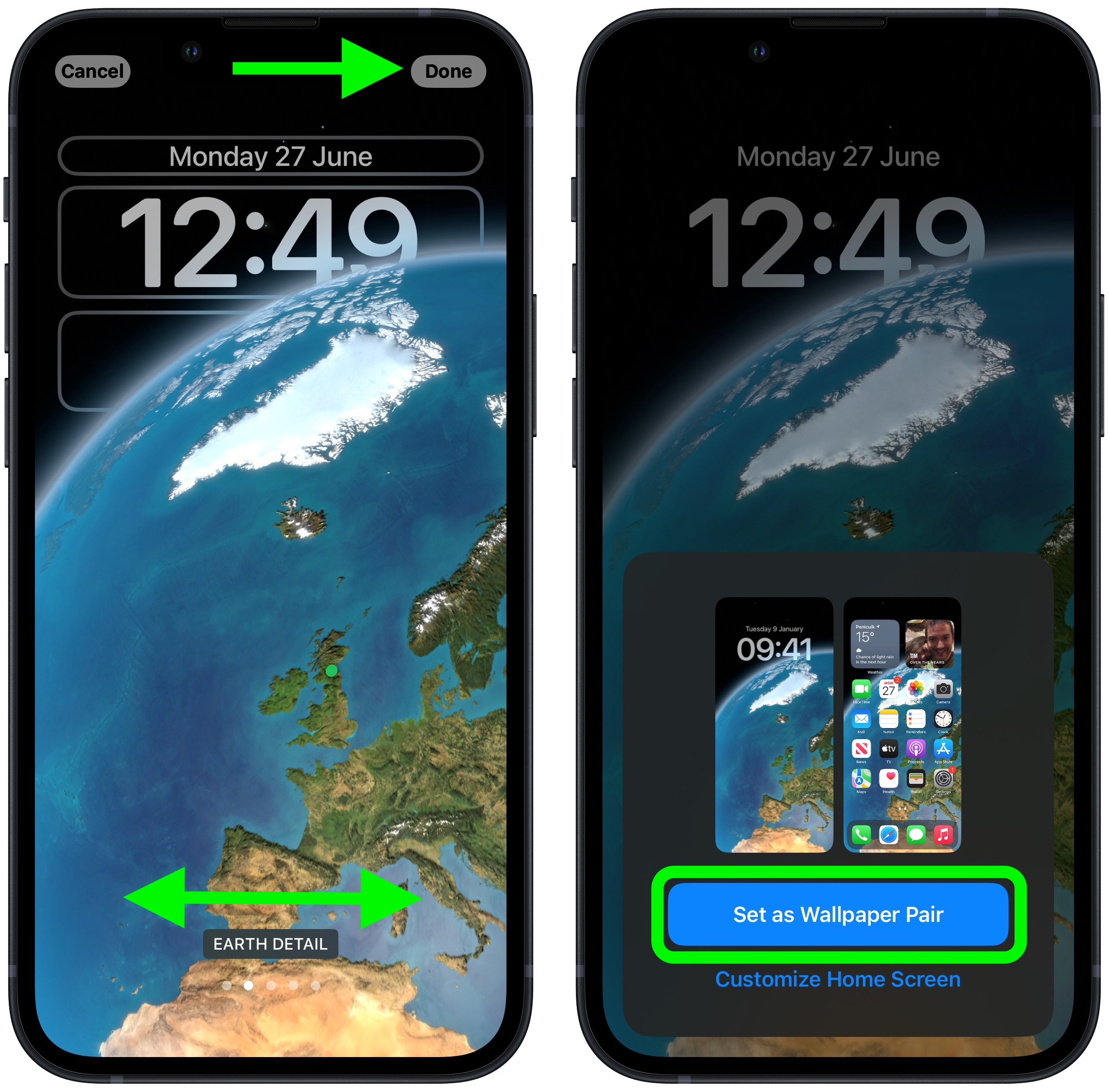iOS 16: How to Set a Dynamic Astronomy Lock Screen Wallpaper - MacRumors