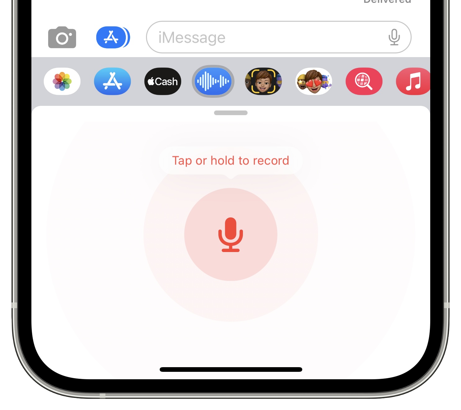 ios 16 new audio recording imessage