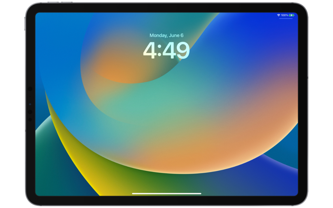 Tùy chỉnh màn hình khóa iOS 16 cho iPadOS 16 đơn giản và dễ dàng hơn bao giờ hết với tùy chọn đa dạng và tiện ích. Bạn có thể tùy biến màu sắc, kiểu chữ, ảnh nền và nhiều hơn nữa để tạo nên phong cách riêng của mình. Đừng bỏ lỡ cơ hội để trang trí màn hình khóa của bạn bằng cách mở ra các tùy chọn mới này.