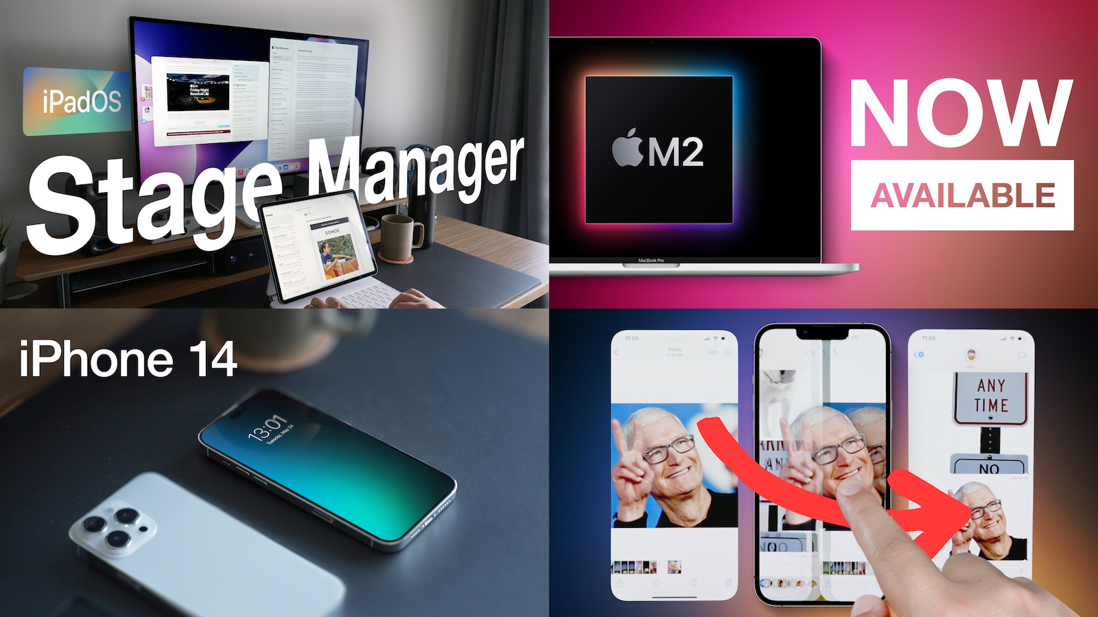 Top Stories: iPadOS 16 Stage Manager, M2 MacBook Pro Launch, and More