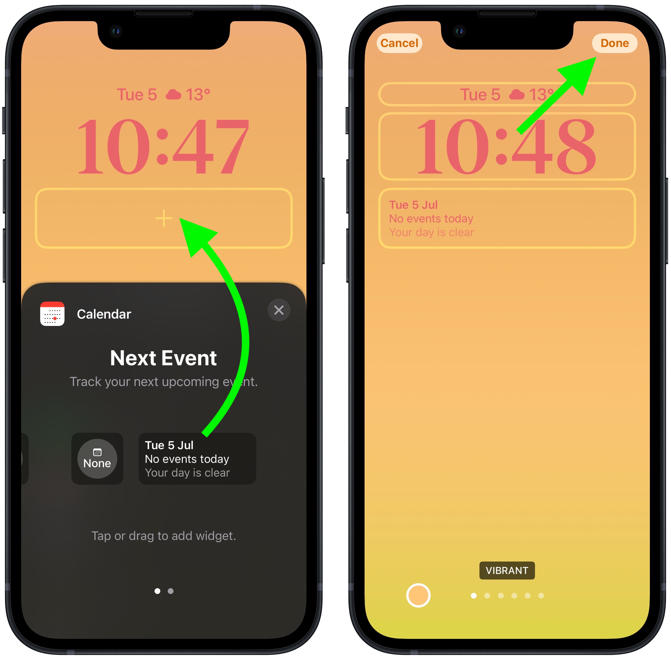 iOS 16: How to Show Upcoming Calendar Events on Your iPhone Lock Screen -  MacRumors