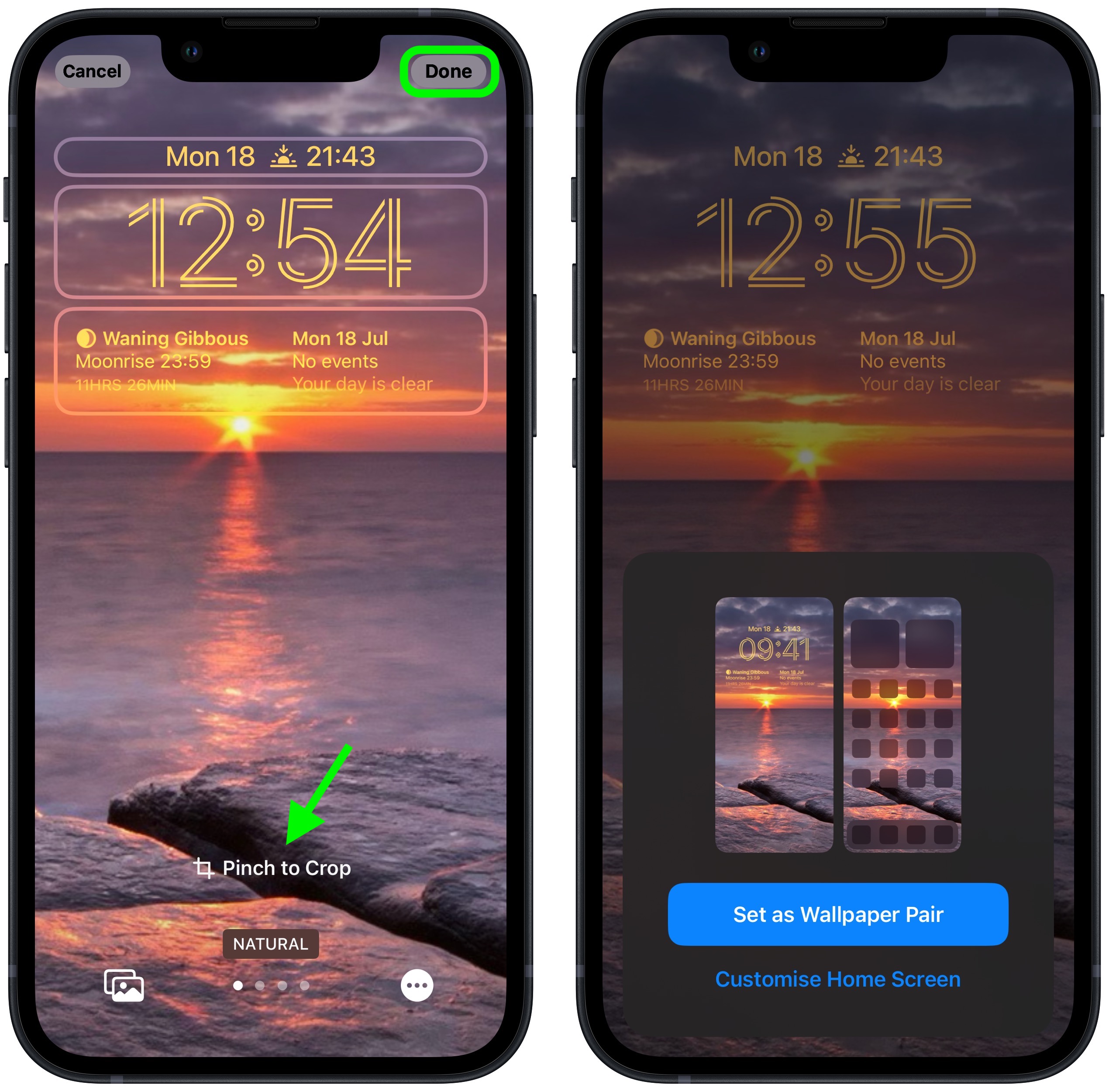 iOS 16: How to Crop a Lock Screen Wallpaper - MacRumors