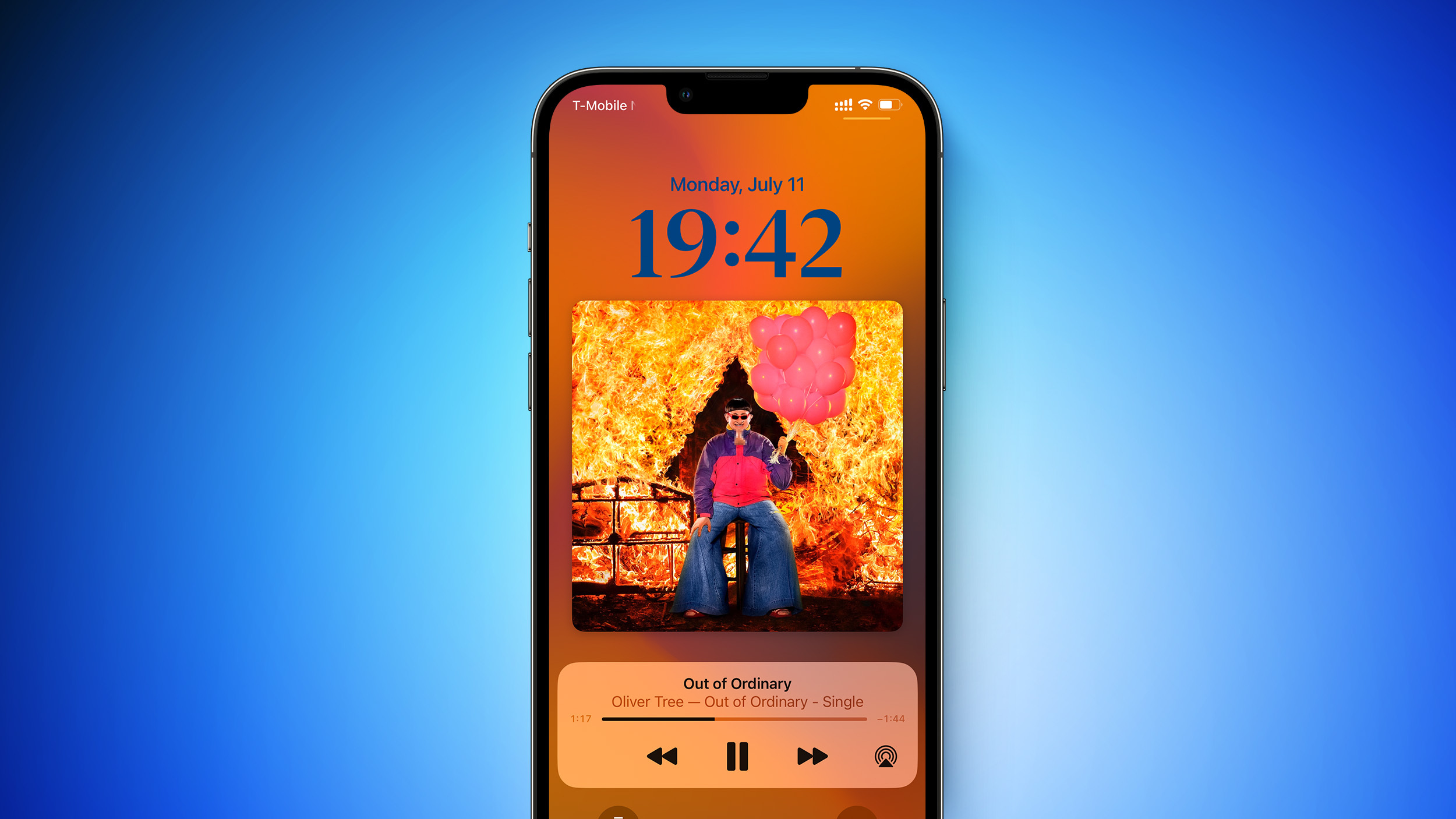 spotify lockscreen ios 16